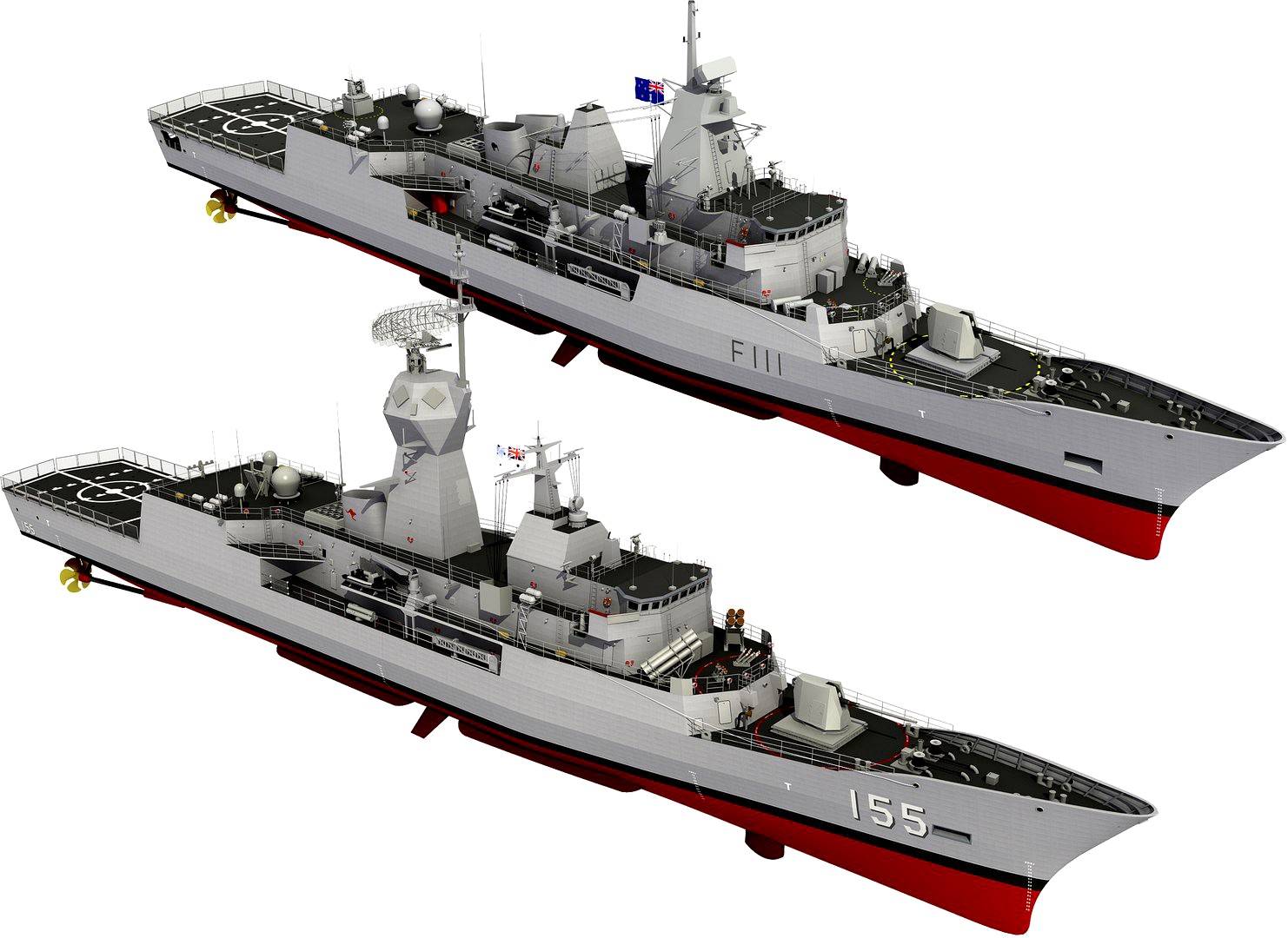 AUSTRALIAN AND NEW ZEALAND MEKO CLASS FRIGATE