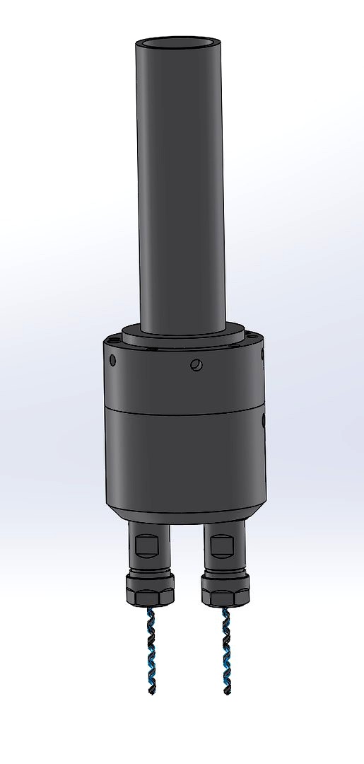 double drill change equipment
