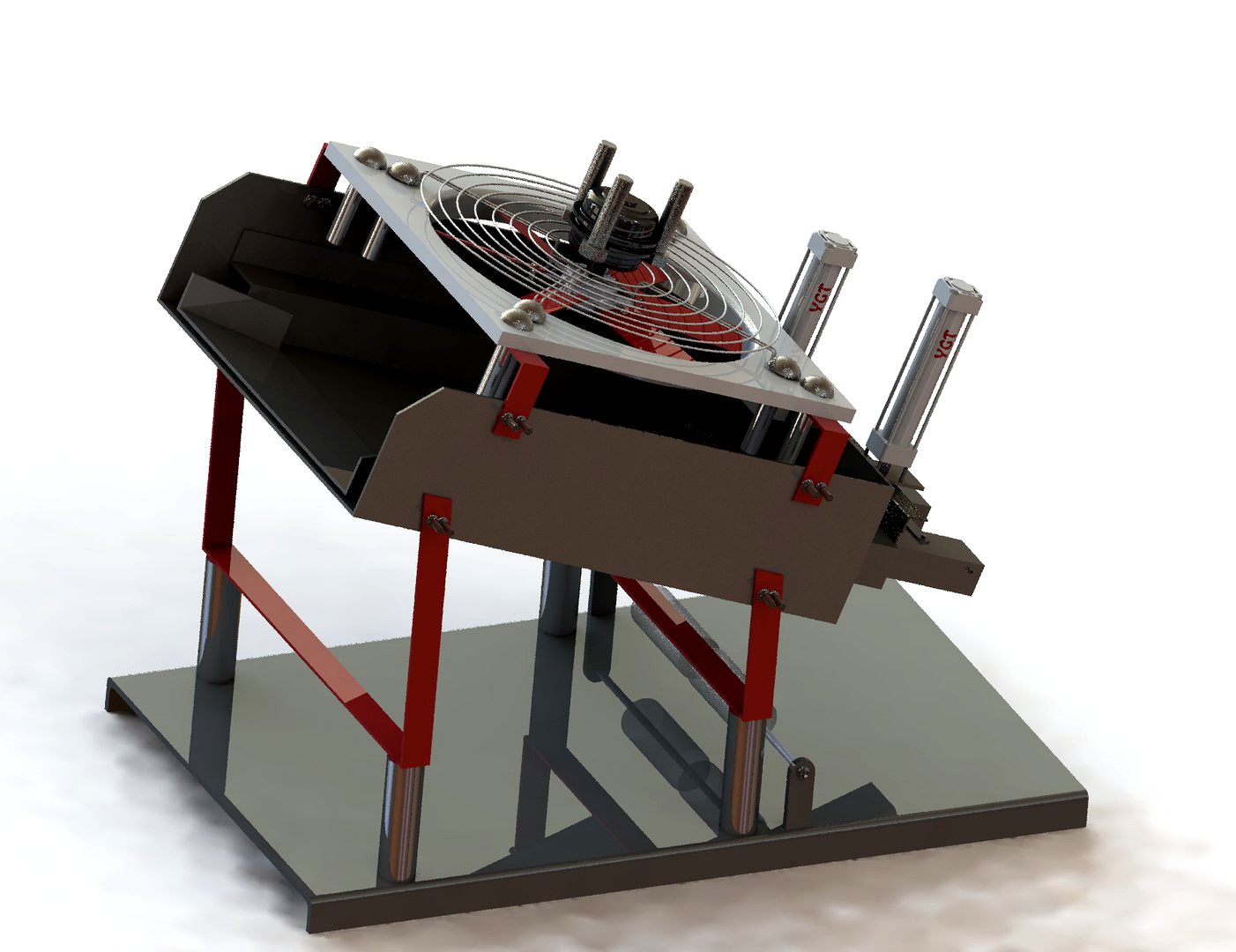 Strong wind removal machine