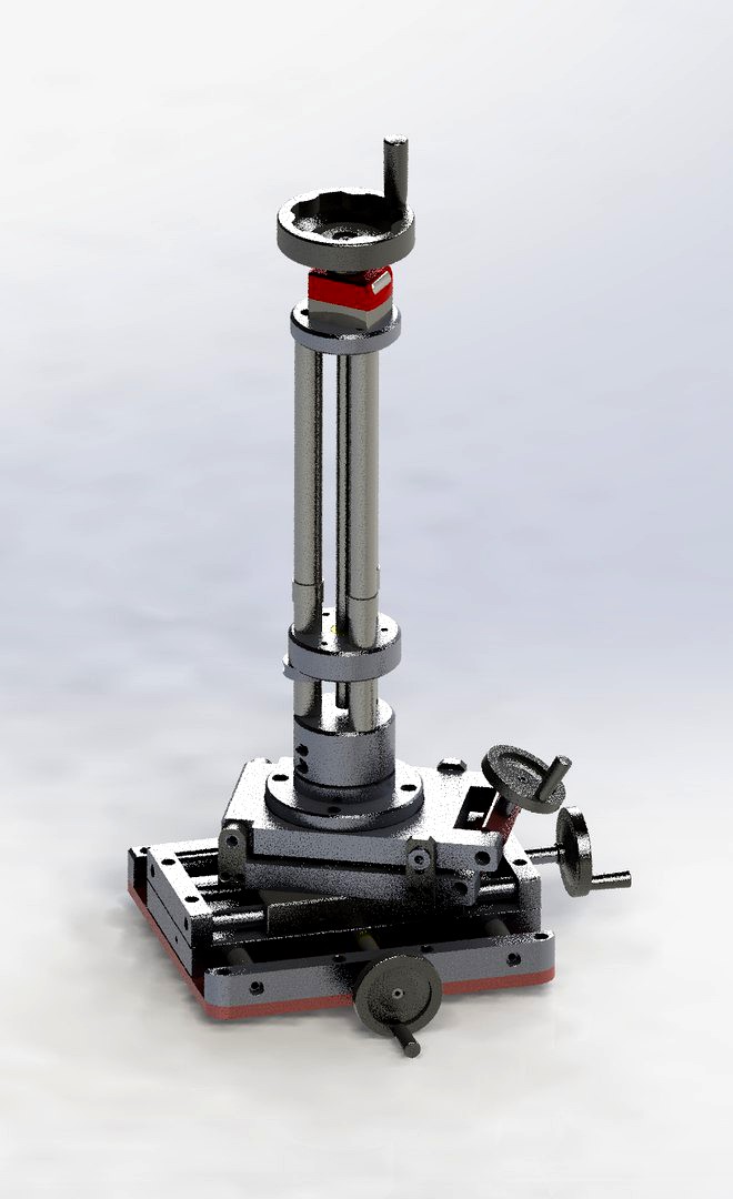 Six axis fine-tuning mechanism