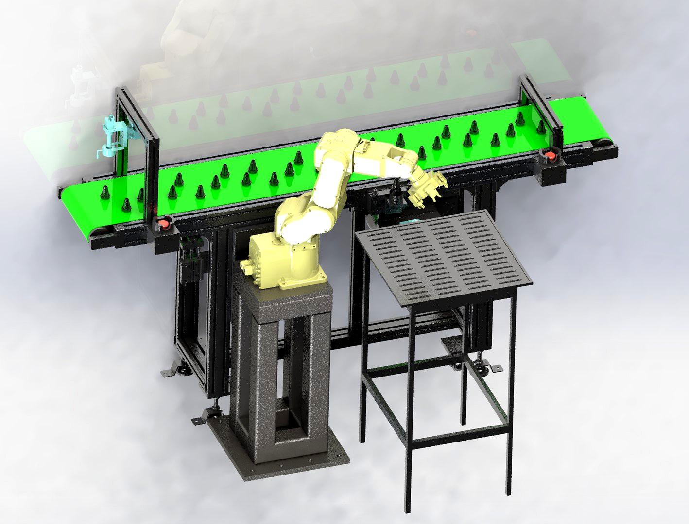 Automatic loading and unloading machine