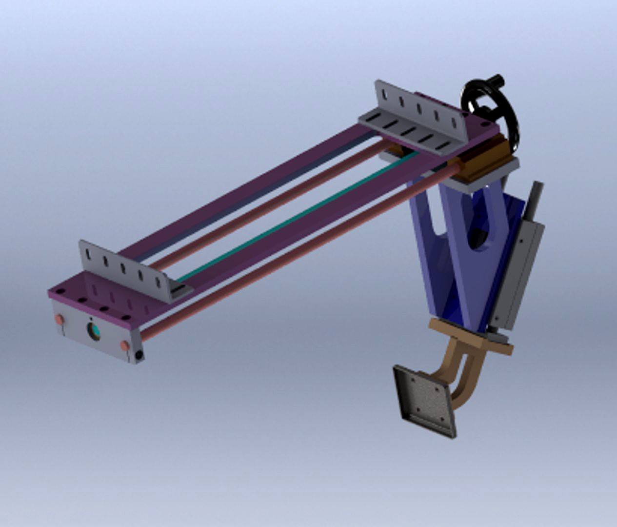 Fine tuning retaining mechanism