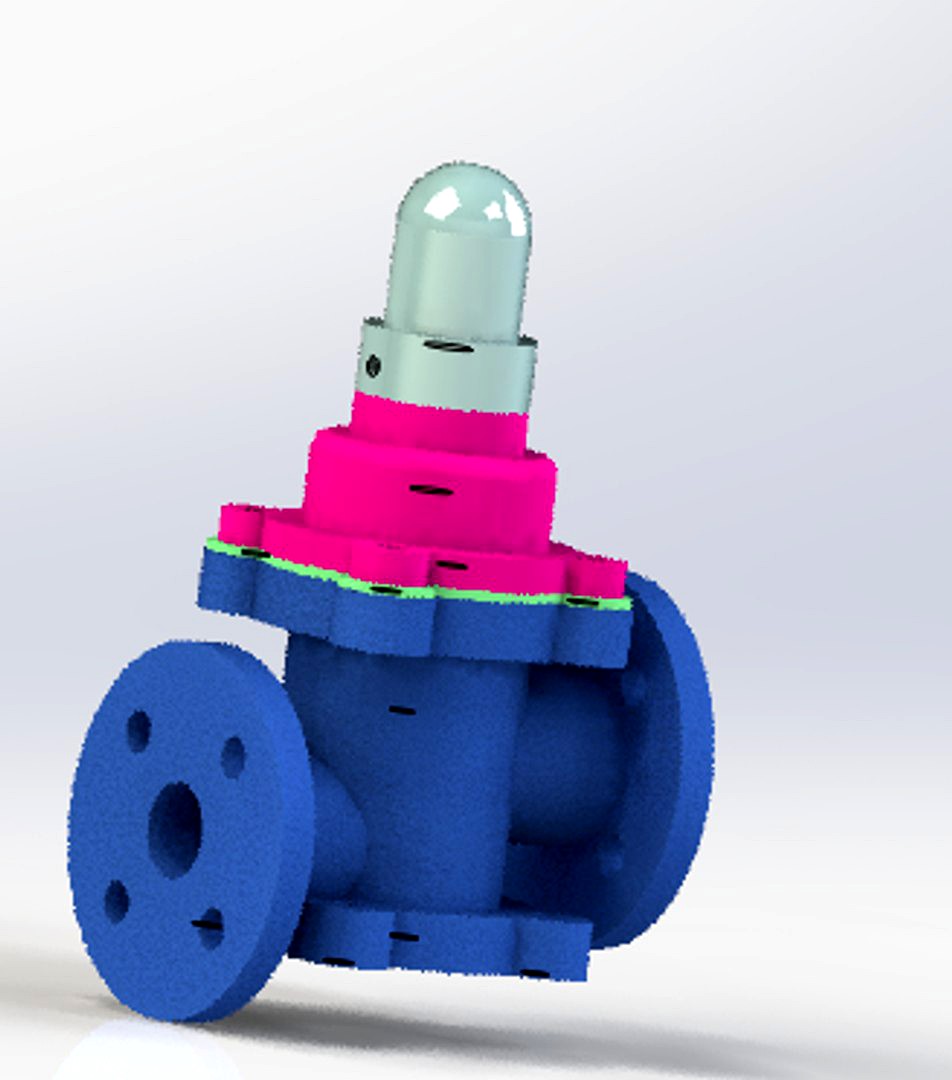 The oil return valve