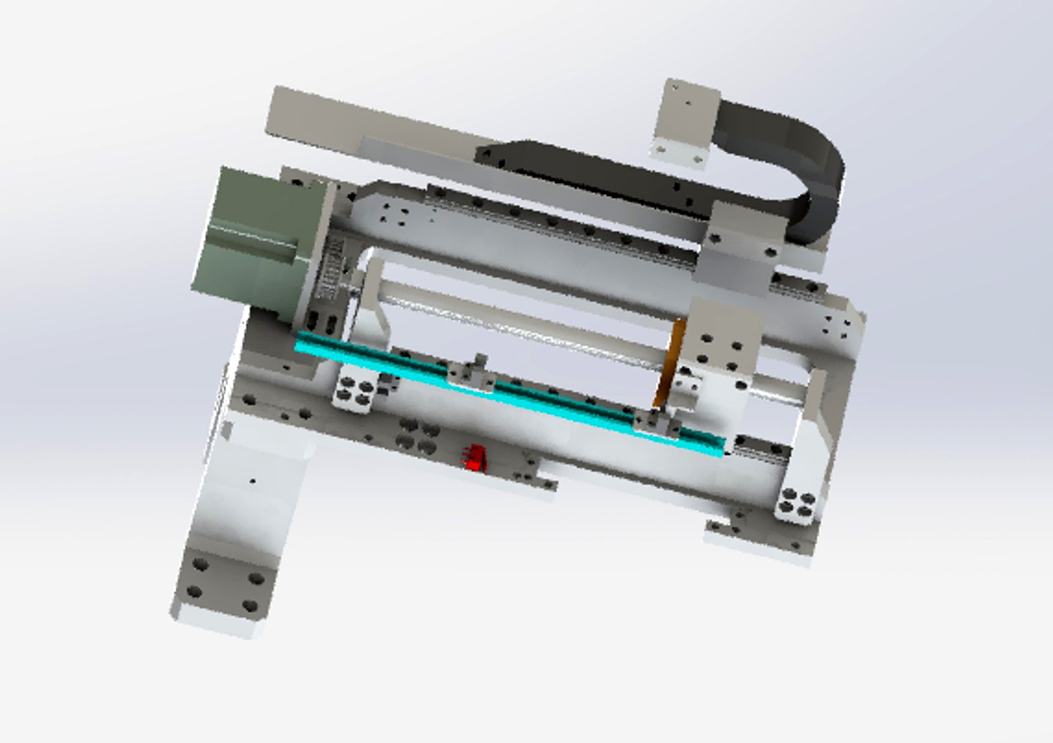 Homemade guide screw module