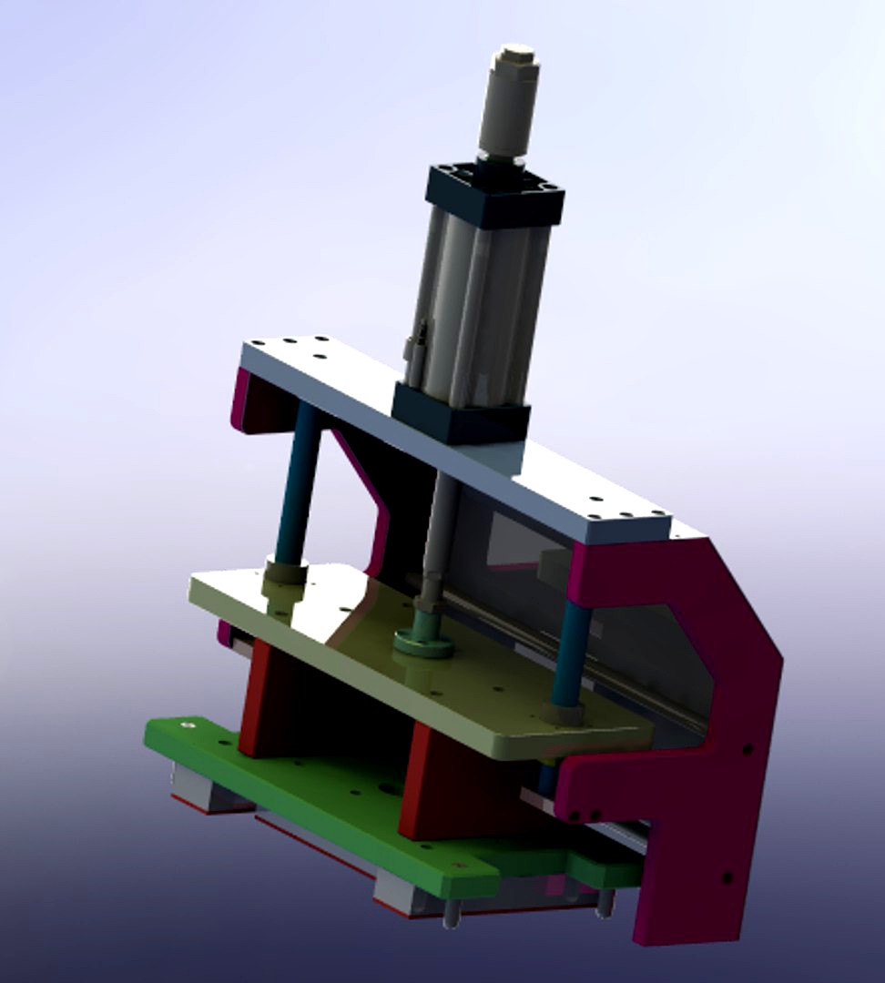 Pressing group mechanism