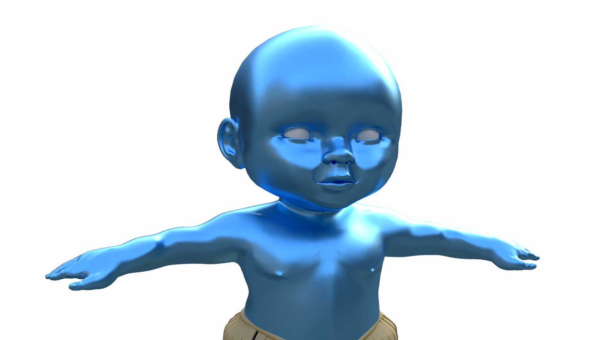 blue child