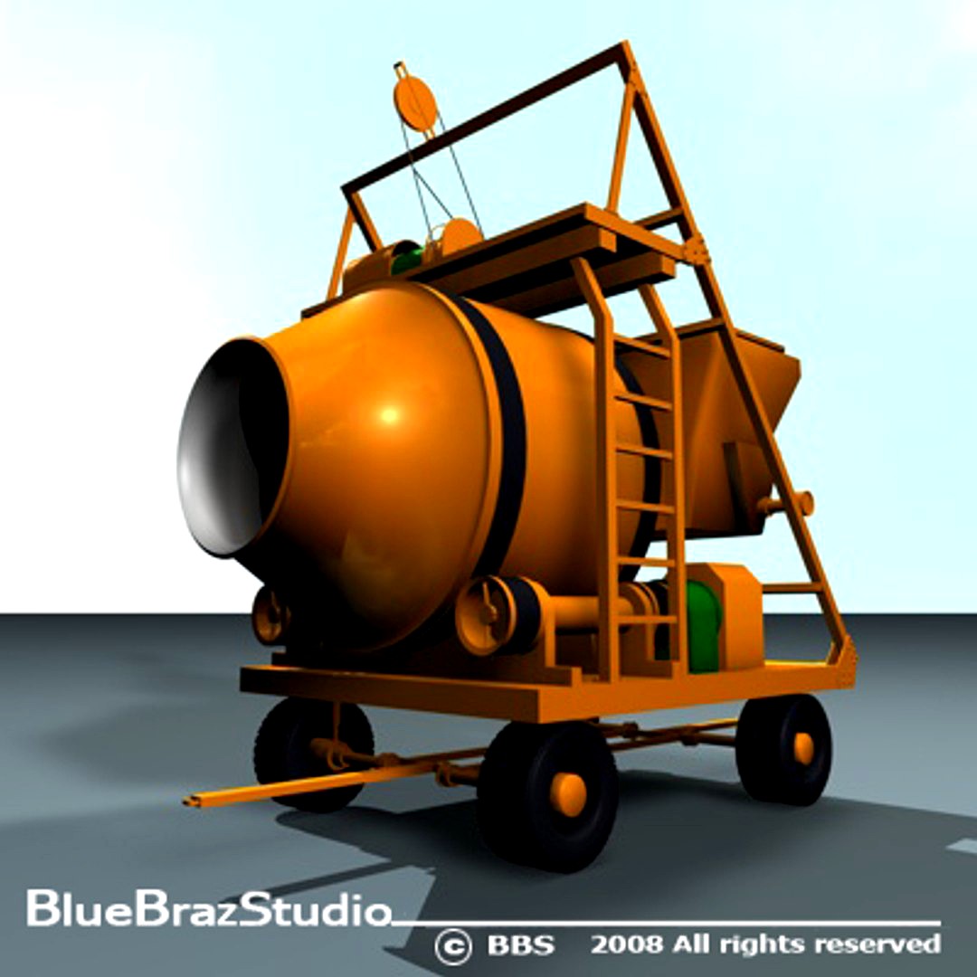 concrete mixer