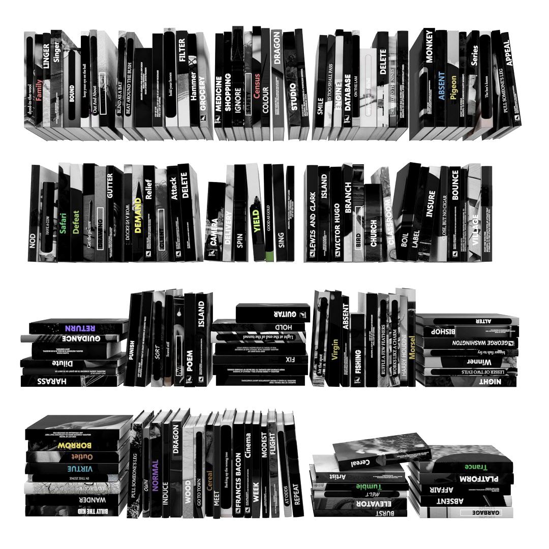 Books 150 pieces 3-1-3