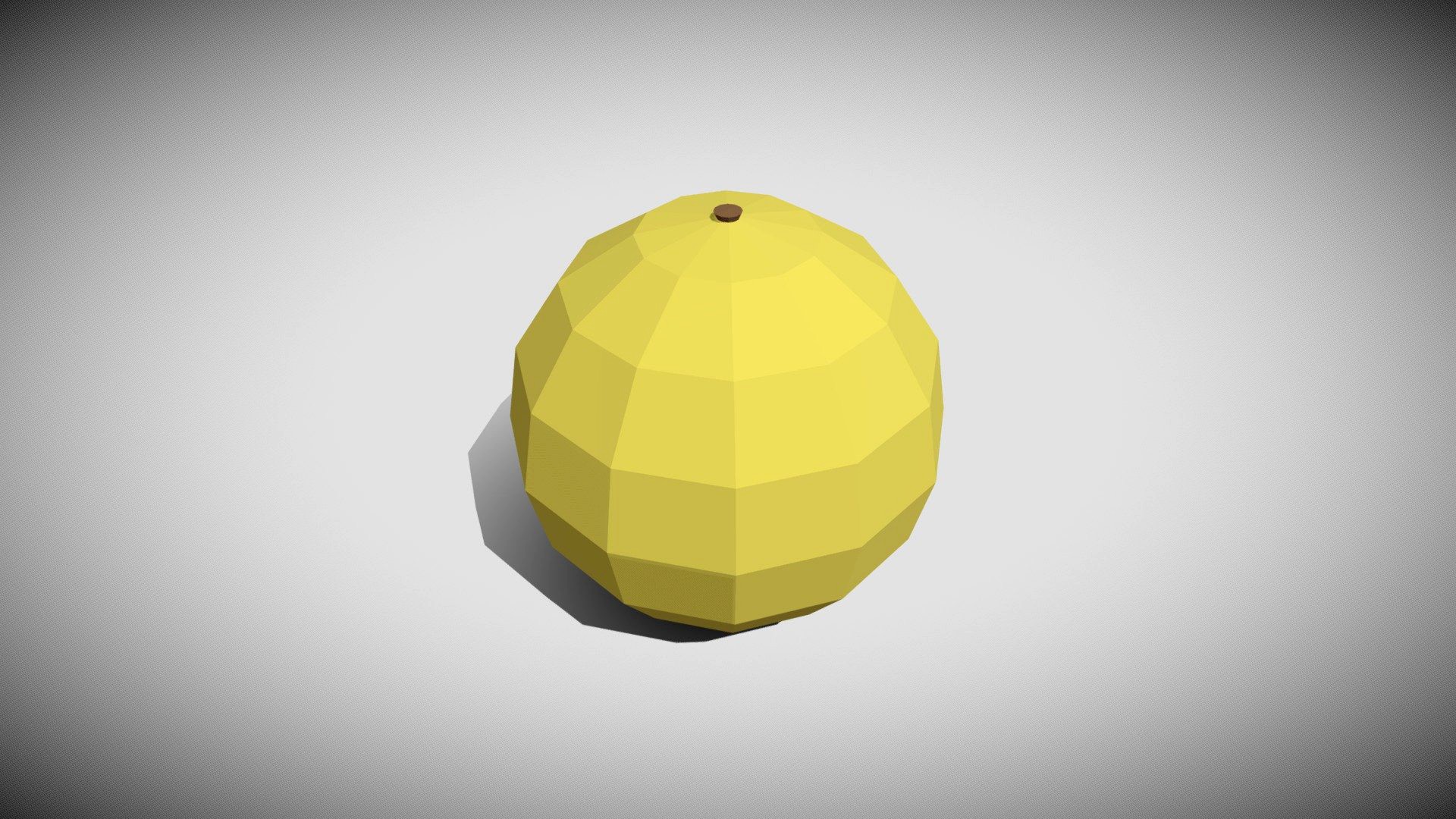 Low Poly Melon