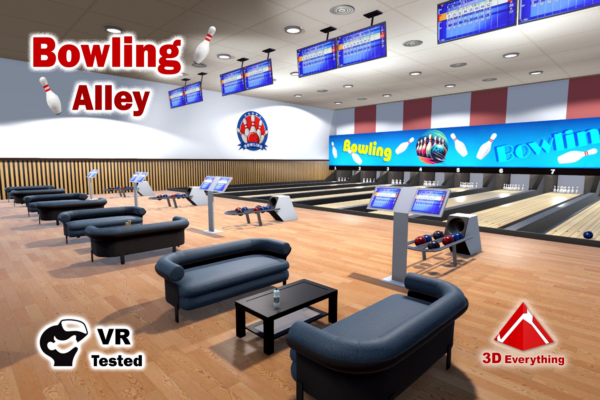 Bowling Alley interior