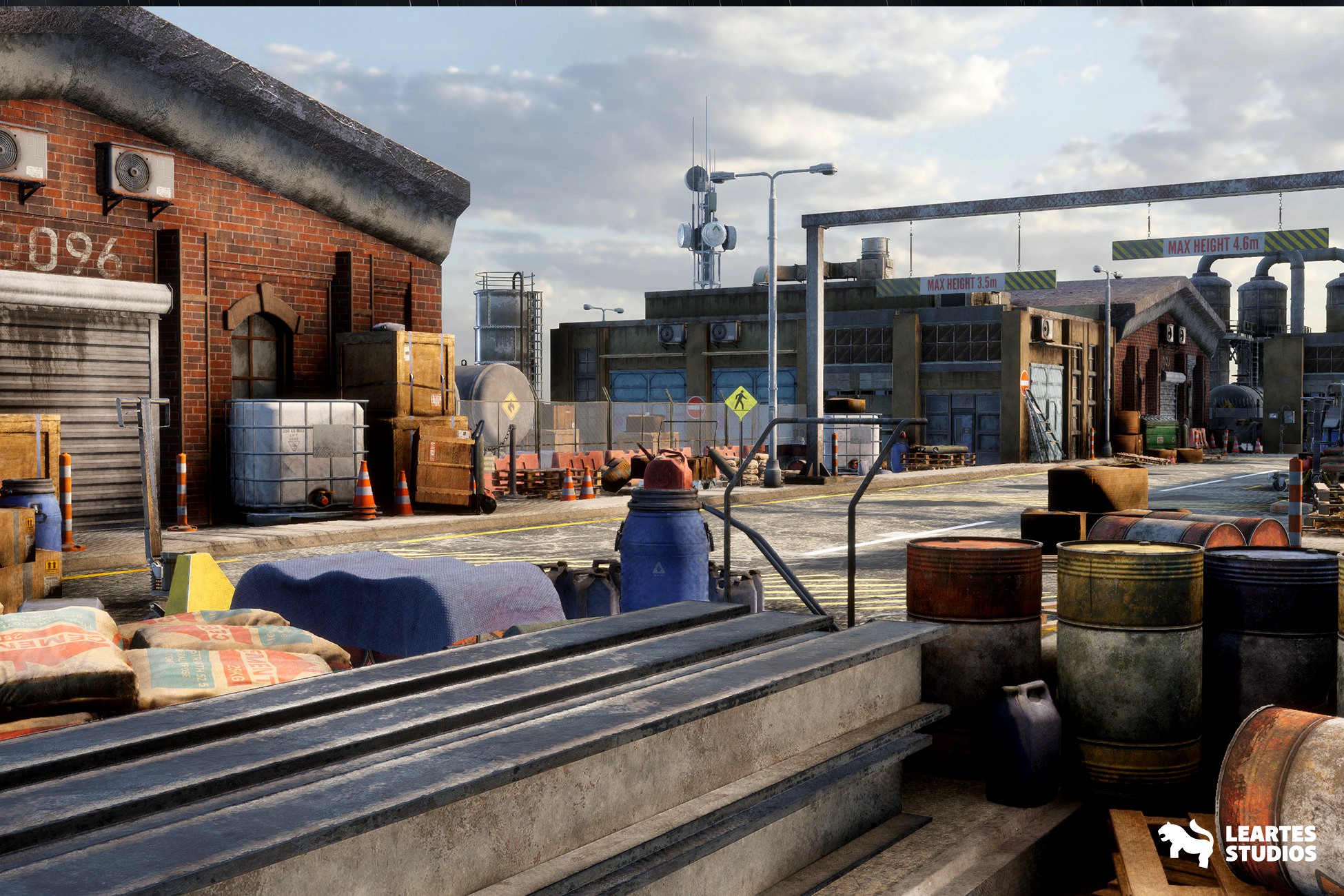 Industrial Harbour 3d model