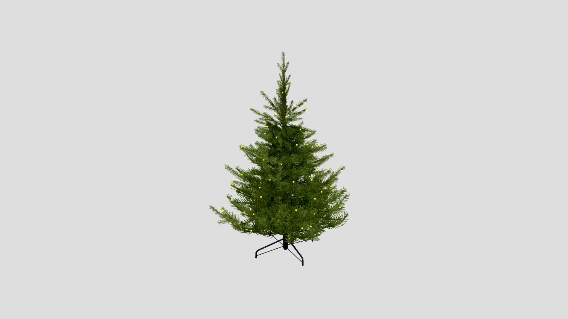 Artificial Christmas Tree 3D Model