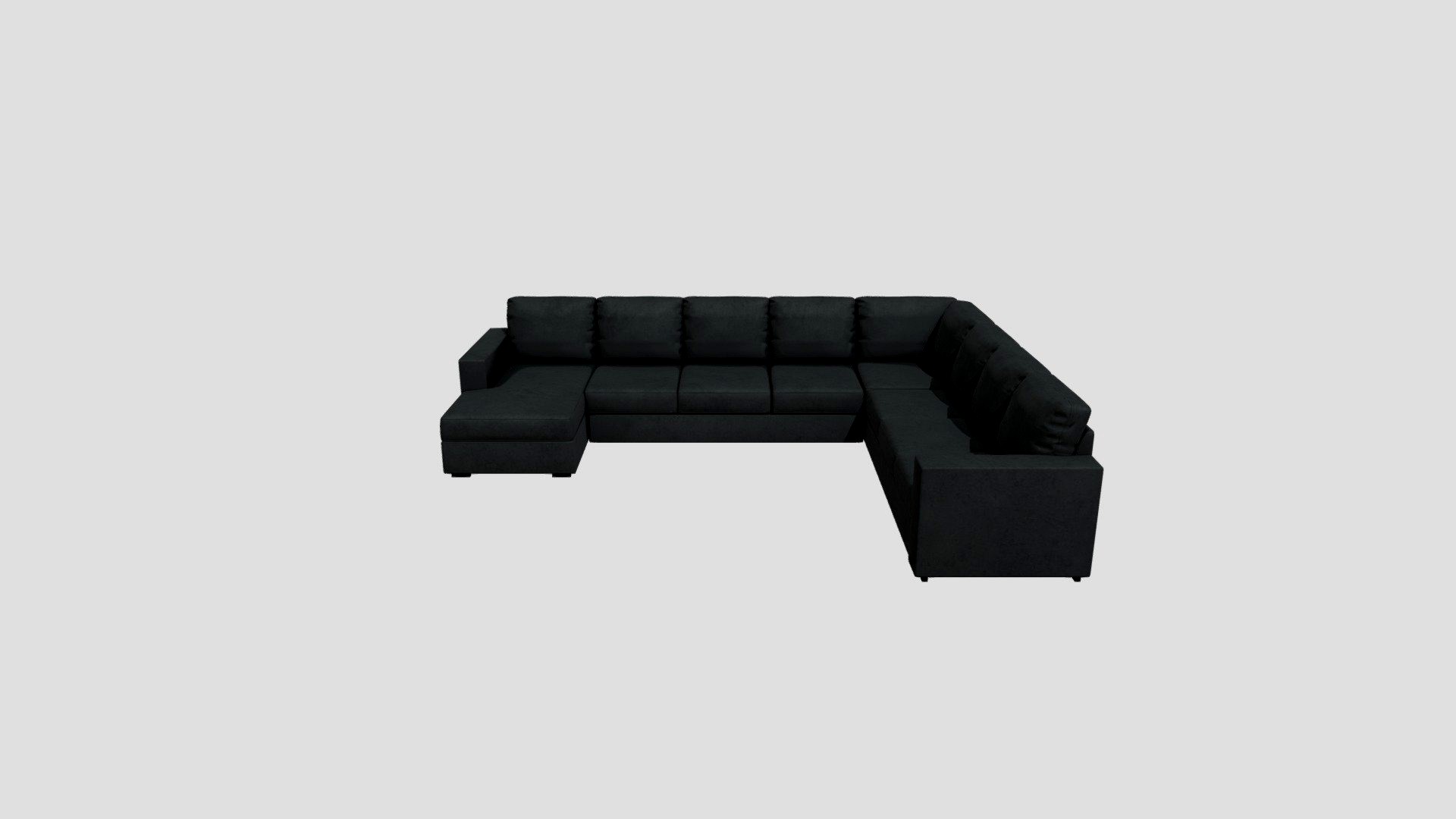 Crazy Corner Sofa Xxl With Divan Left Anthracite