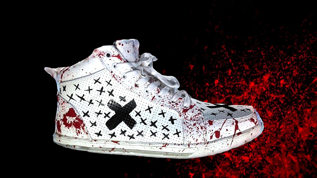 Custom Painted Sneaker