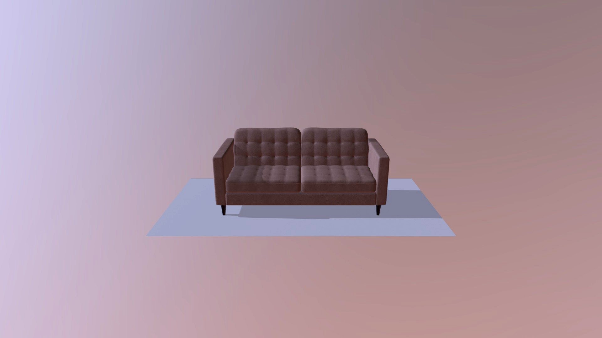 3015466 SOFA 3 PUESTOS COSMIC TELA TAUPE