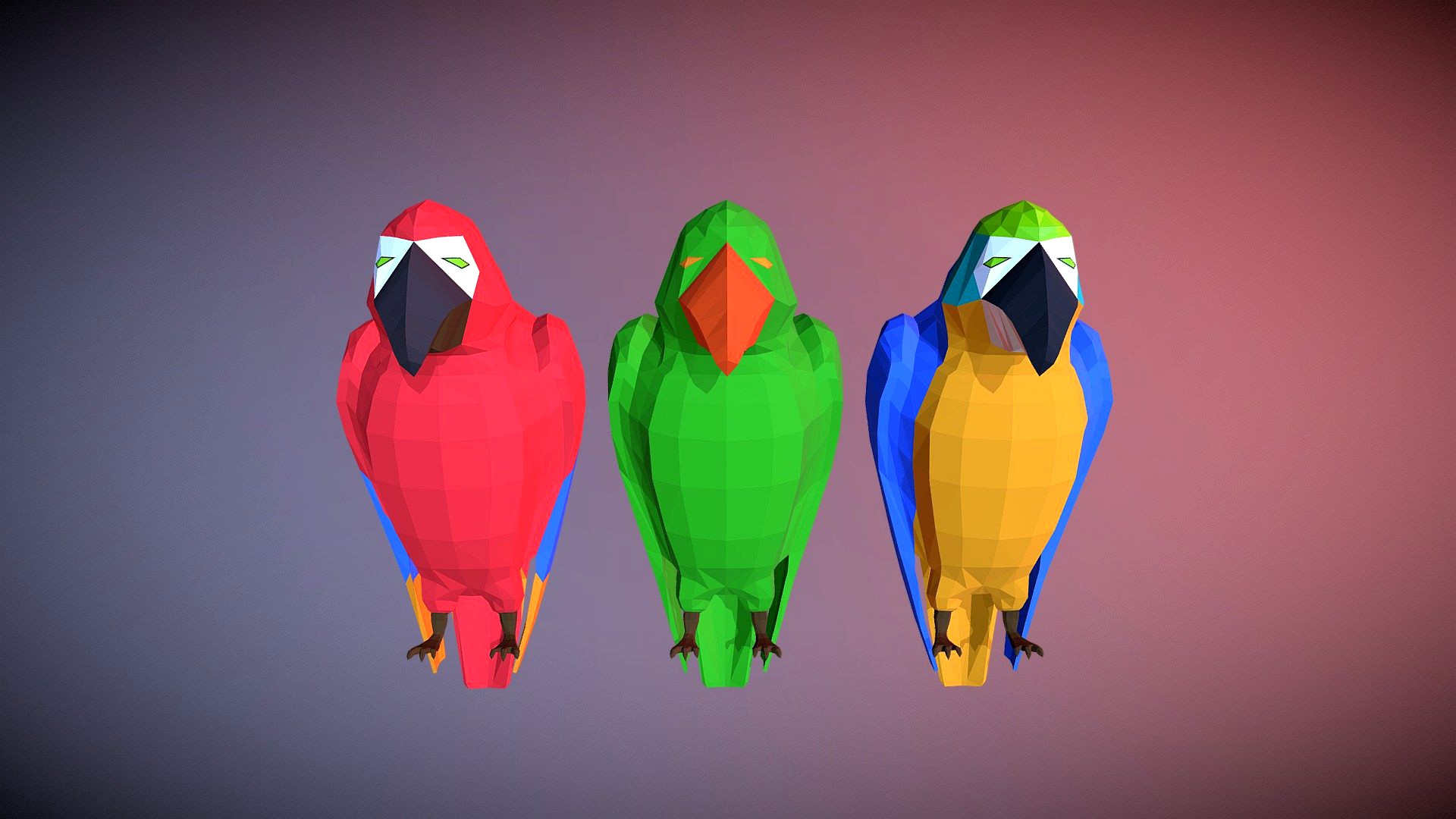 Polygonal Parrots