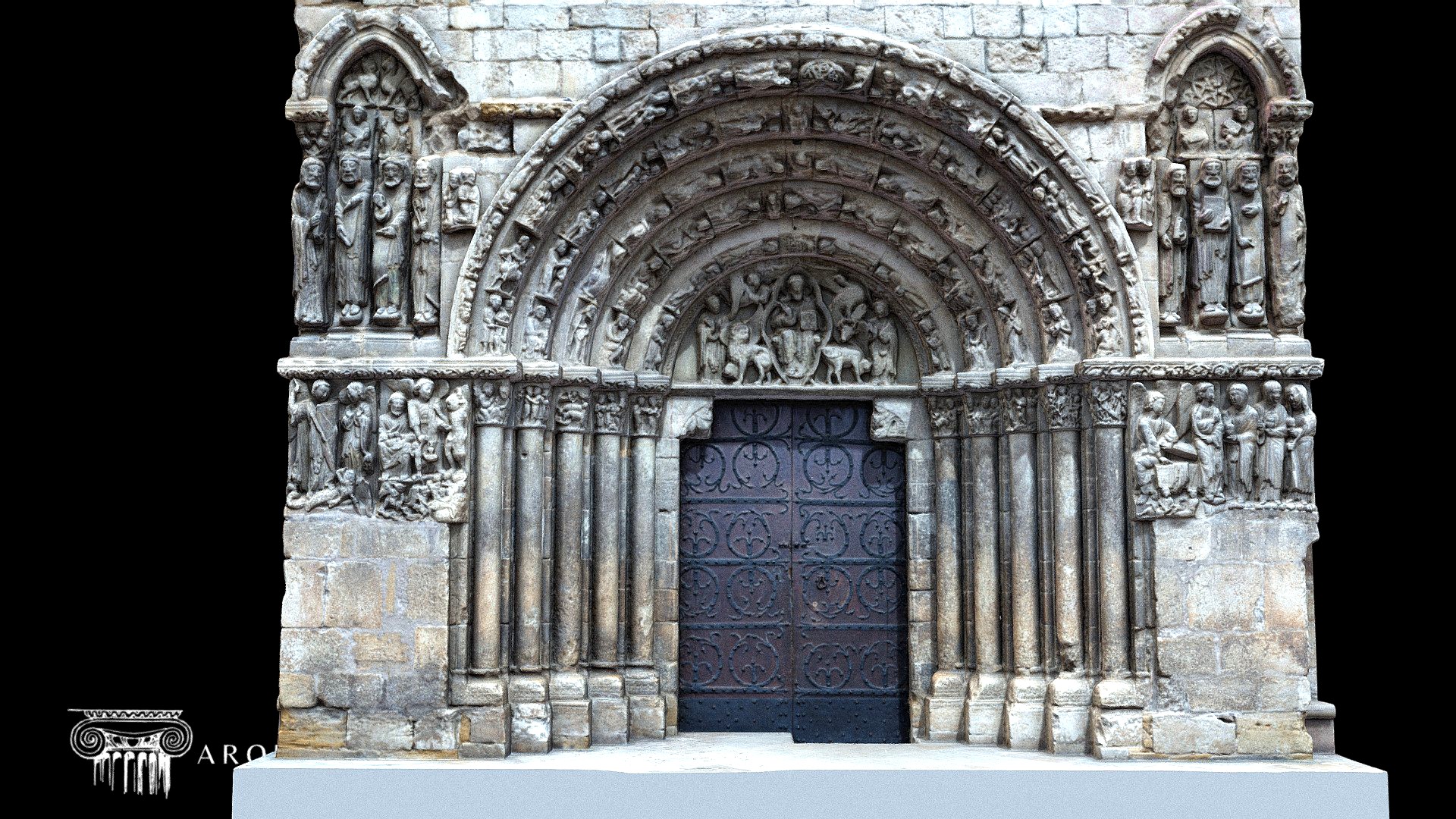 Portada Norte Iglesia de San Miguel (ESTELLA)