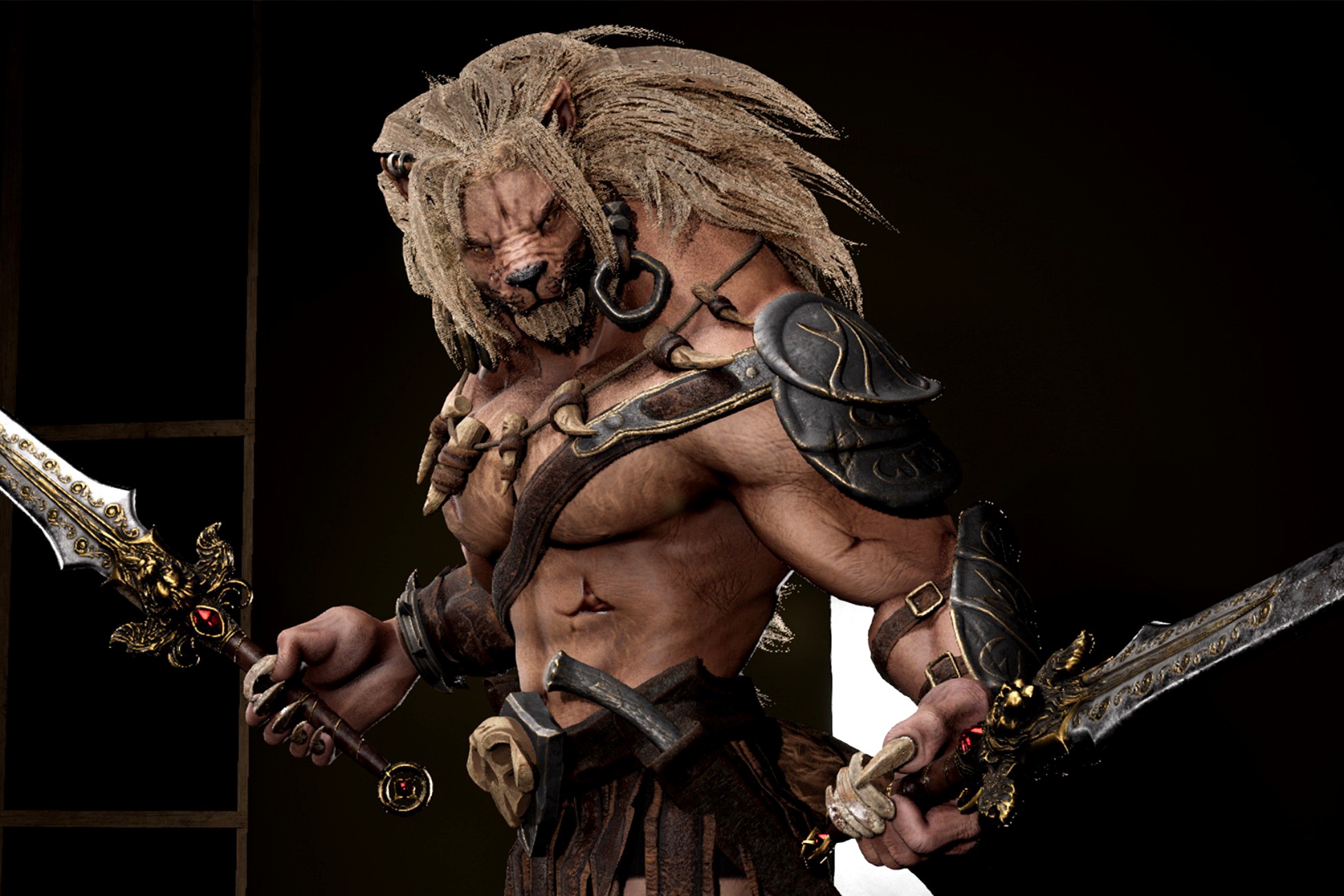 Lion Gladiator