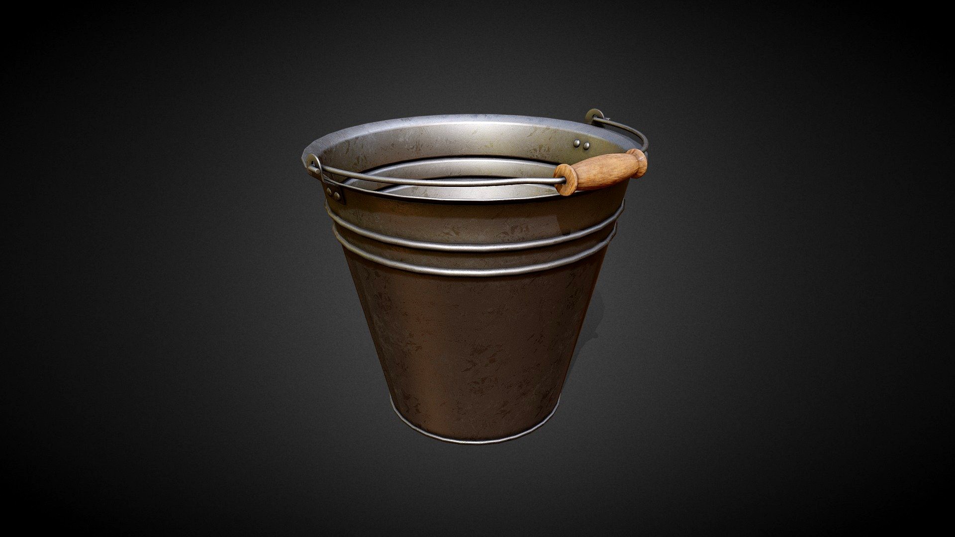 Metal Bucket - Tutorial Included