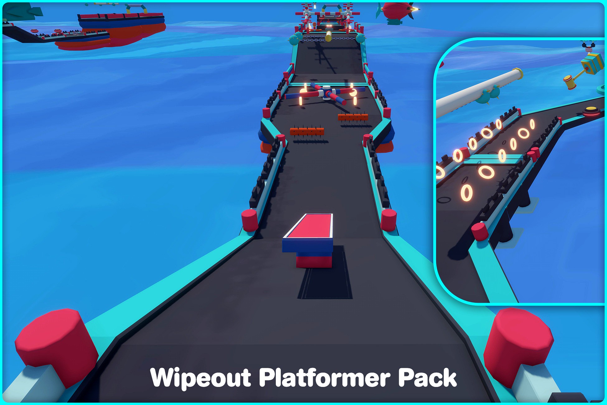 Wipeout Platformer Pack