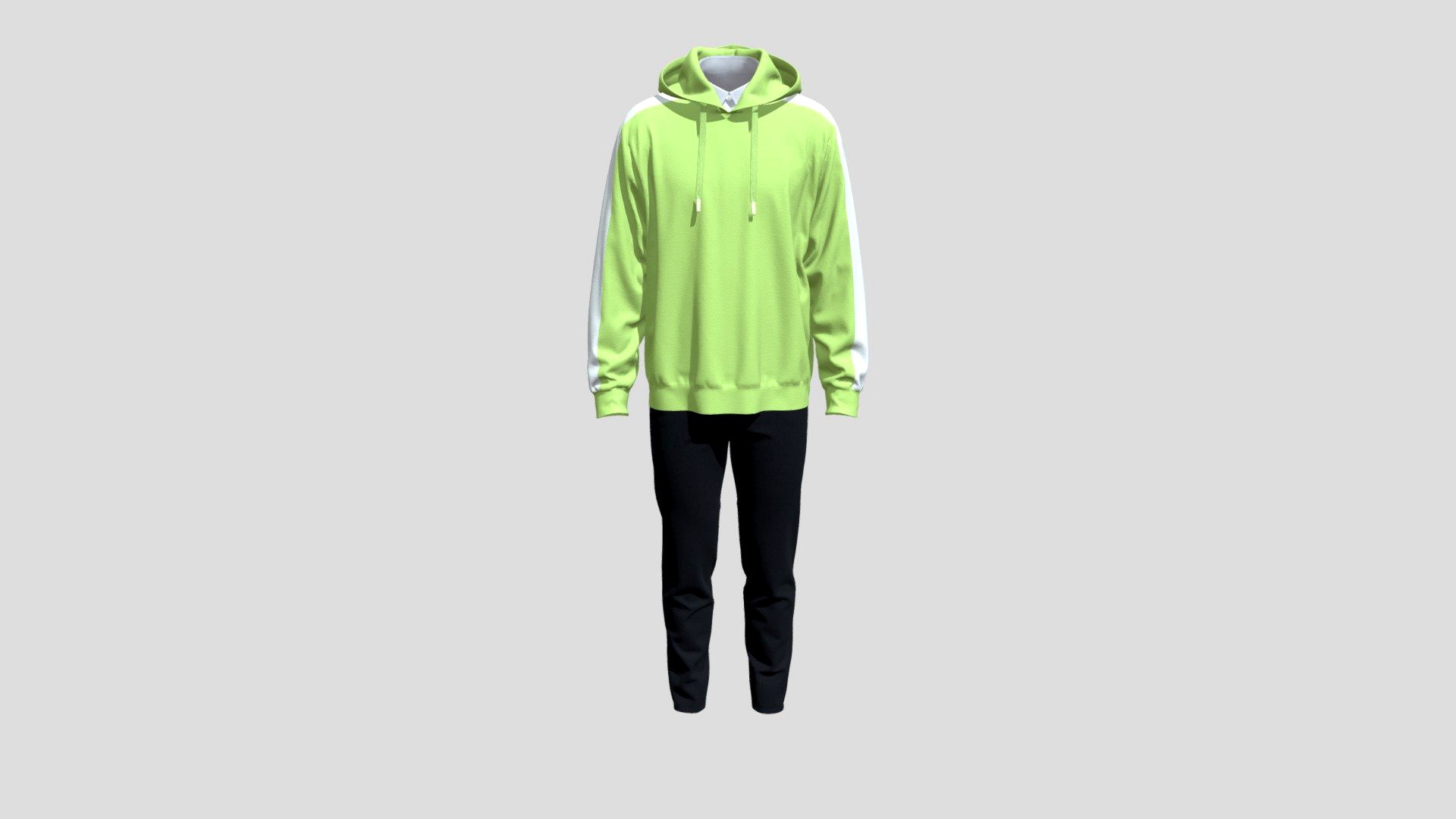 Hooded Sweatshirt 2 Outfit