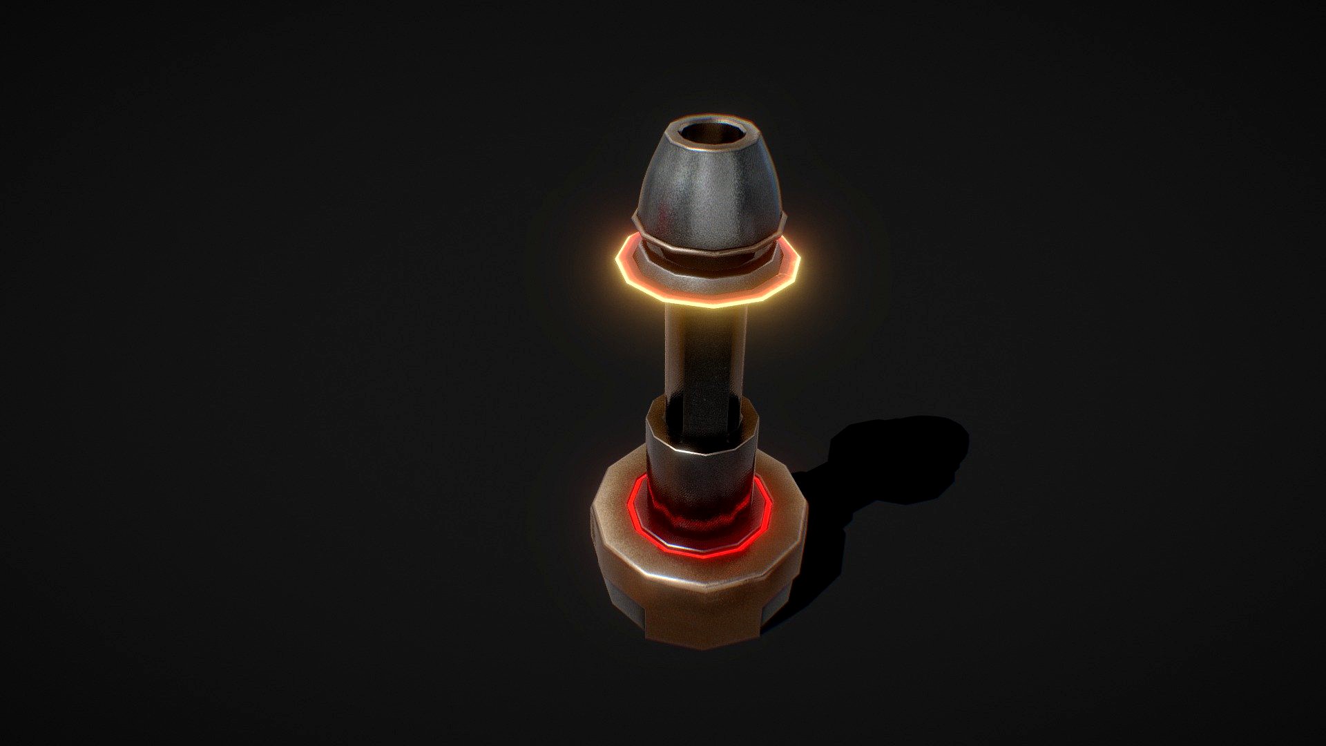 Laser Piston - Animated