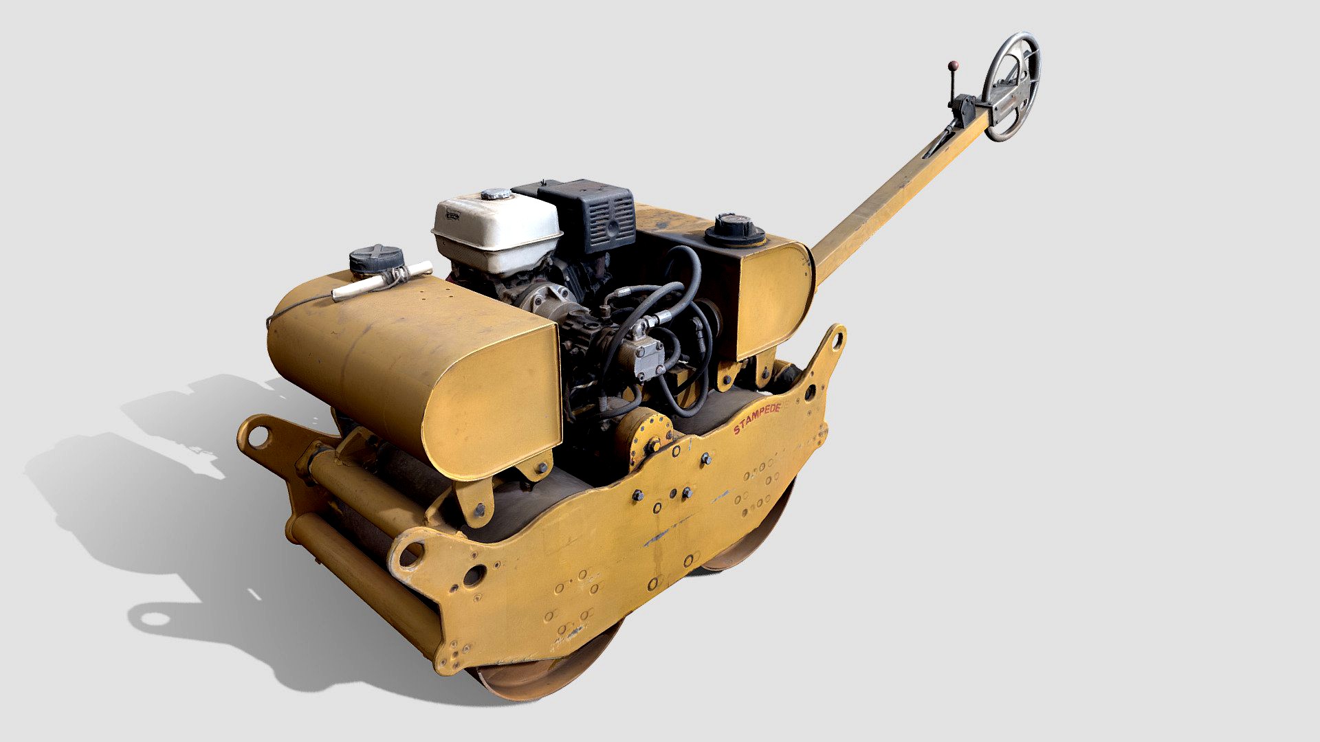 Compactor Bomag Yellow