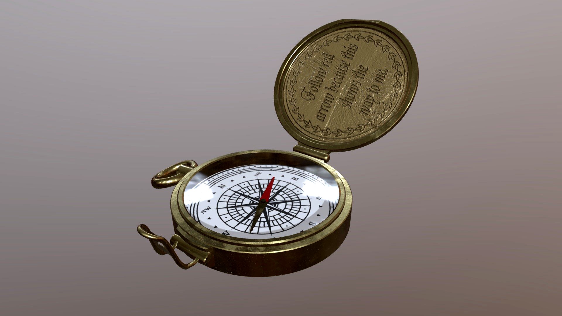 pocket compass vintage