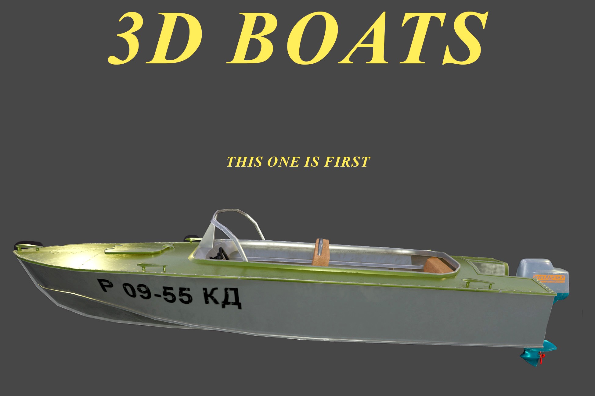 3D Boat - Progress