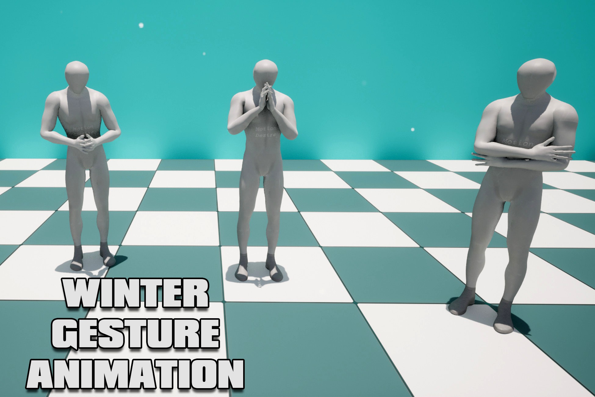 Winter Gesture Anim Set