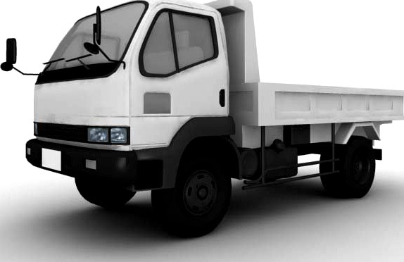 Dump car 3D Model