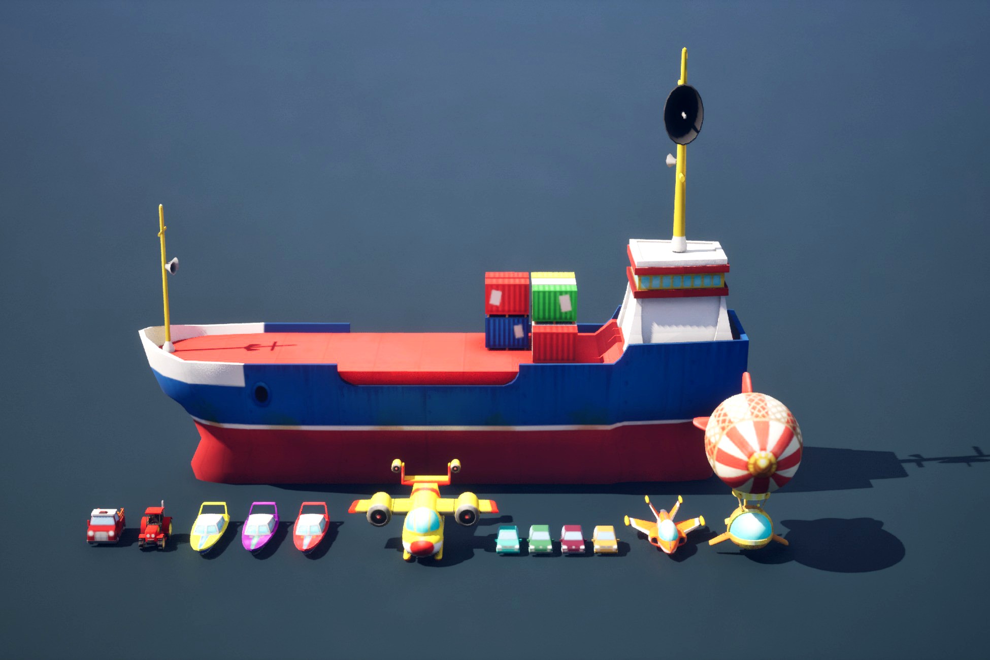 SM - Assorted Vehicles Pack