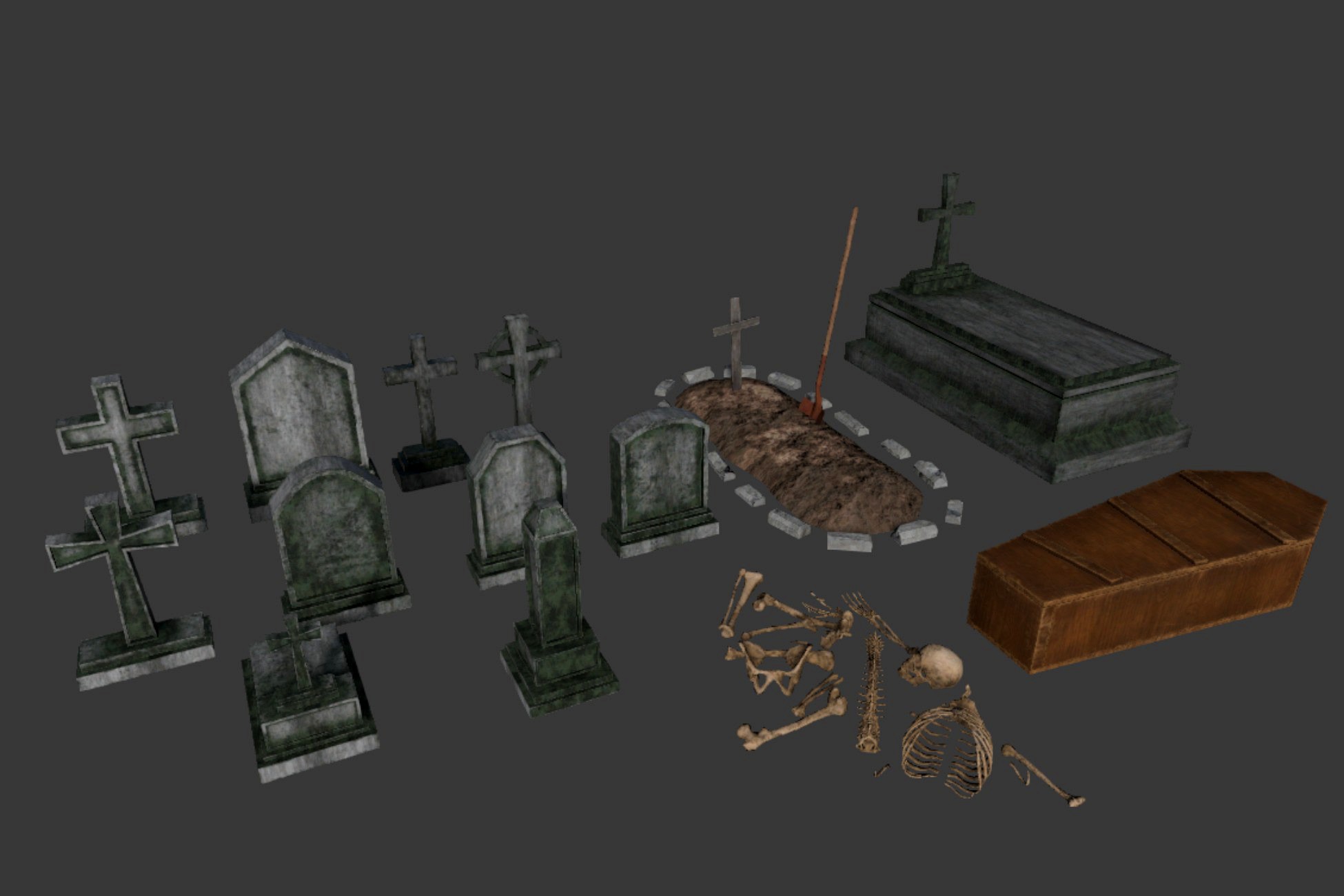 Graveyard Props