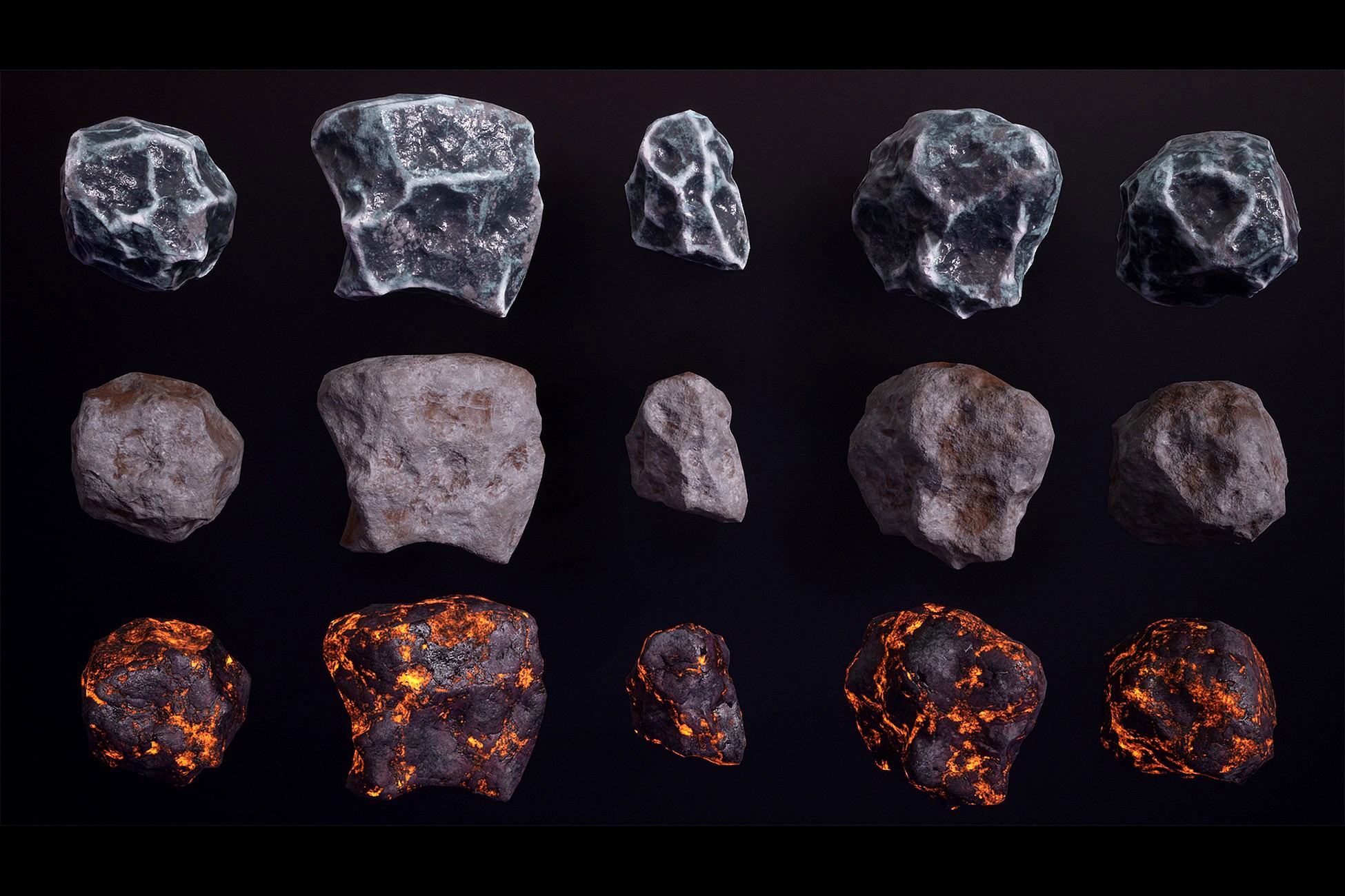 Asteroids set