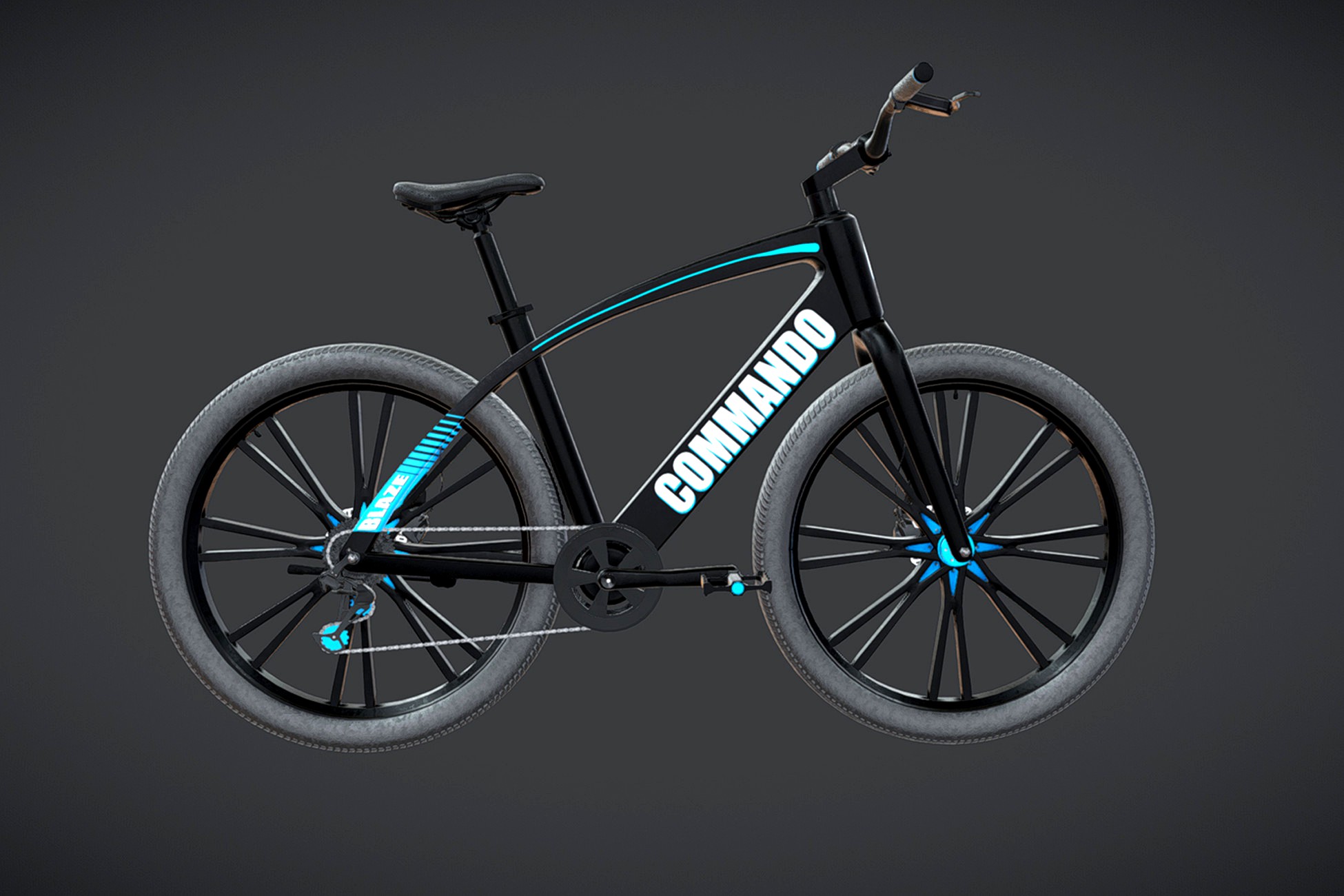 Bicycle Commando Blaze