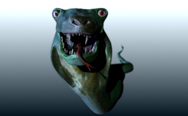 Snake  Lenny The Snake 3D Model