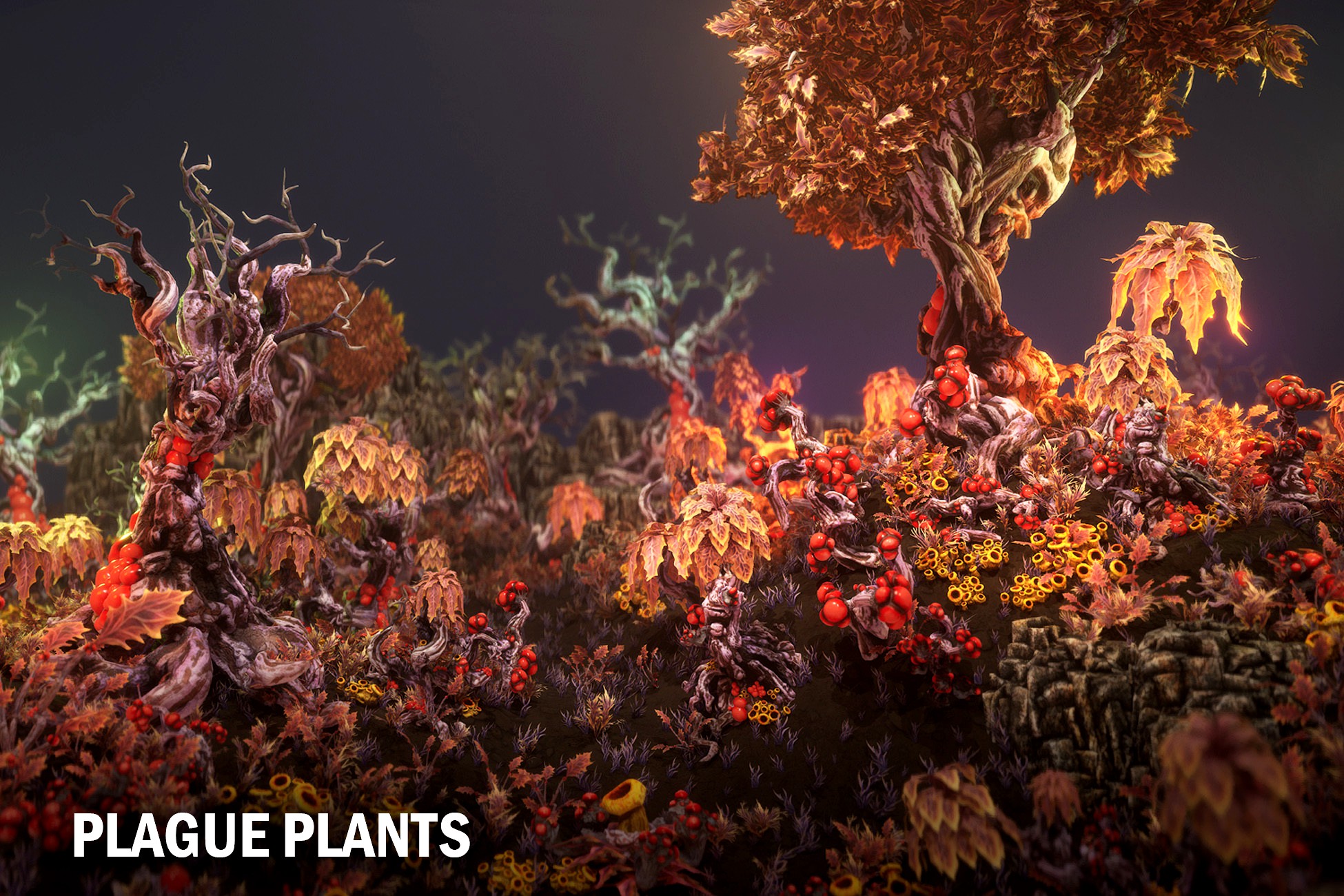 Plague plants