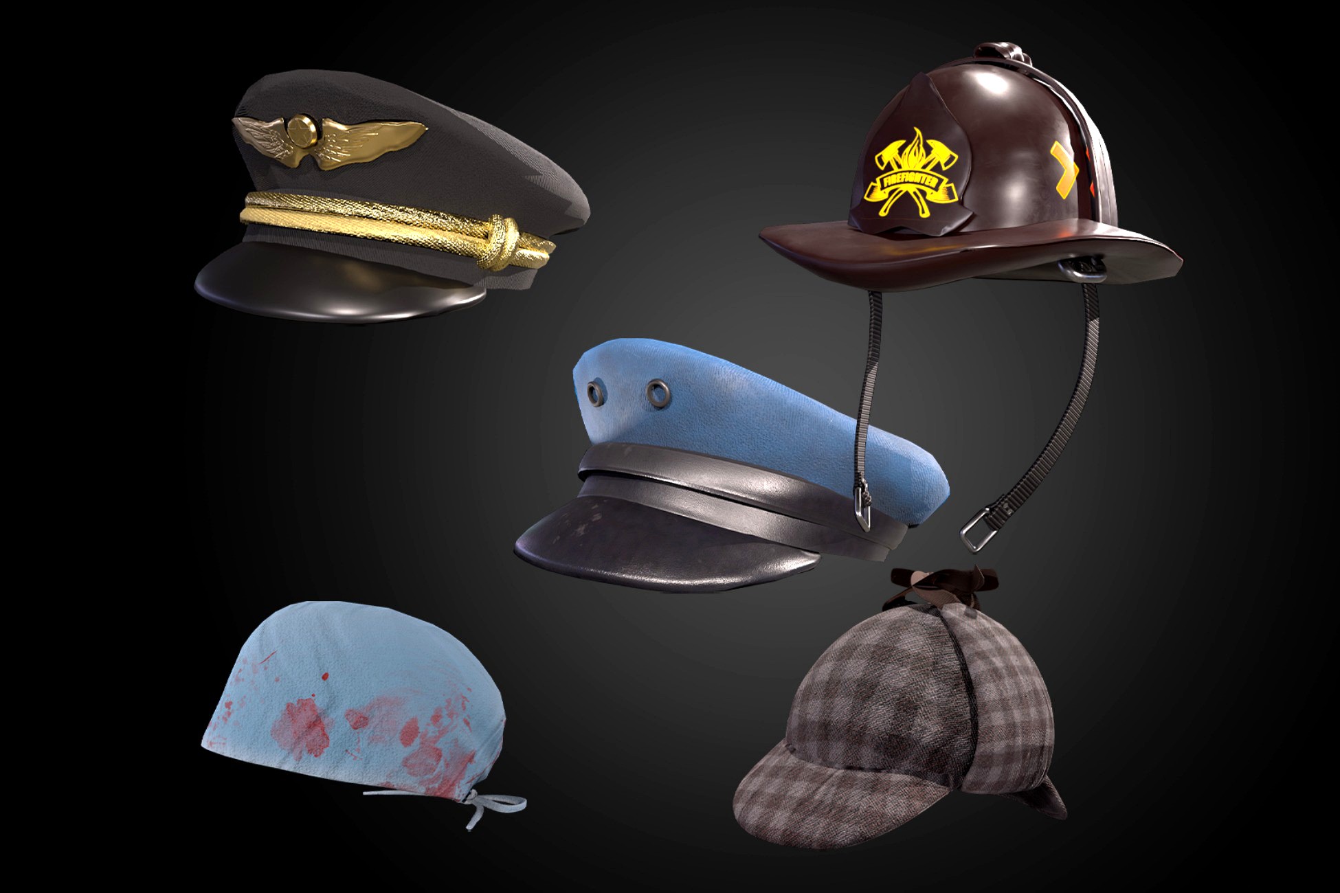 Worker Hat Pack