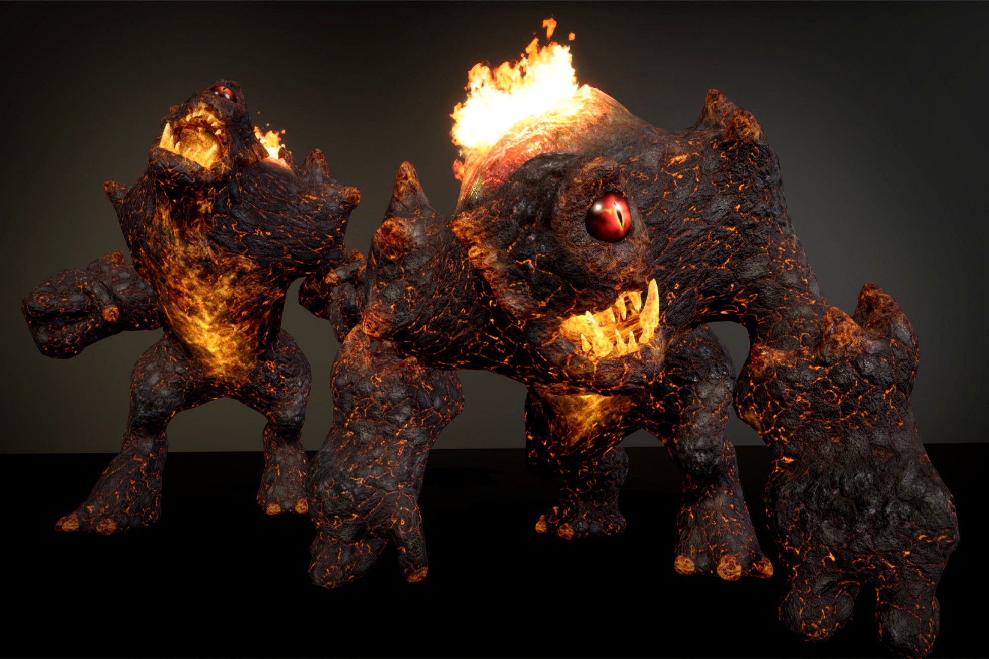 Hell demonic cyclop