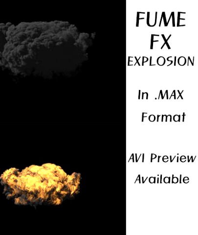 Bomb Explosion 3D Model