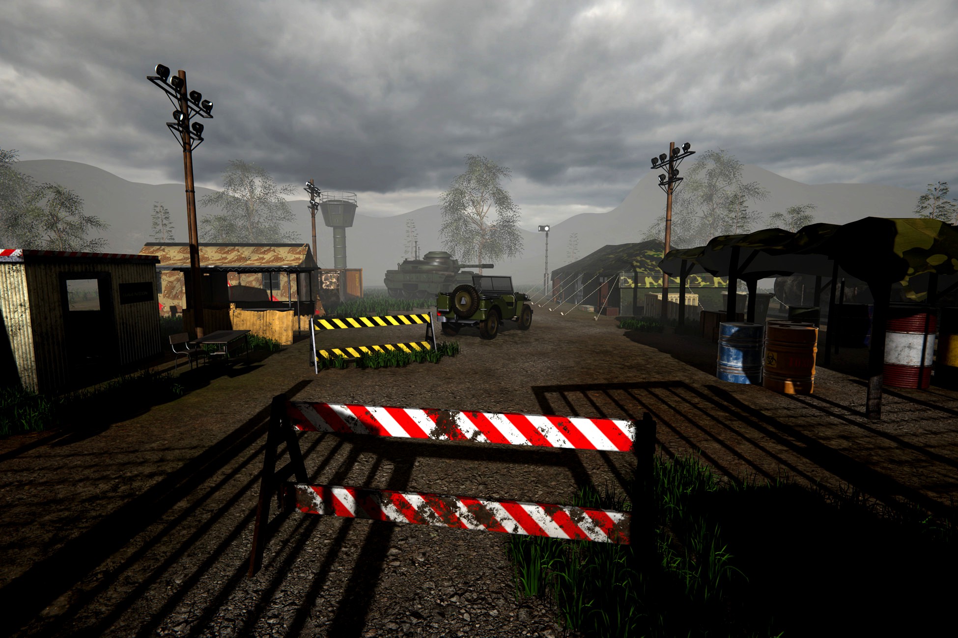 Military Checkpoint (URP)