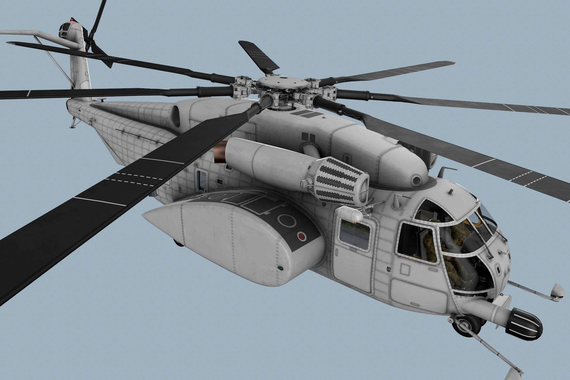 MH-53E Sea Dragon Blank Livery Basic A