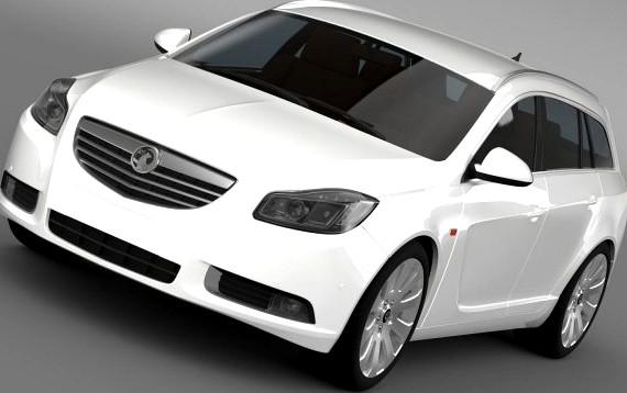 Vauxhall Insignia 4x4 Sports Tourer 2013 3D Model