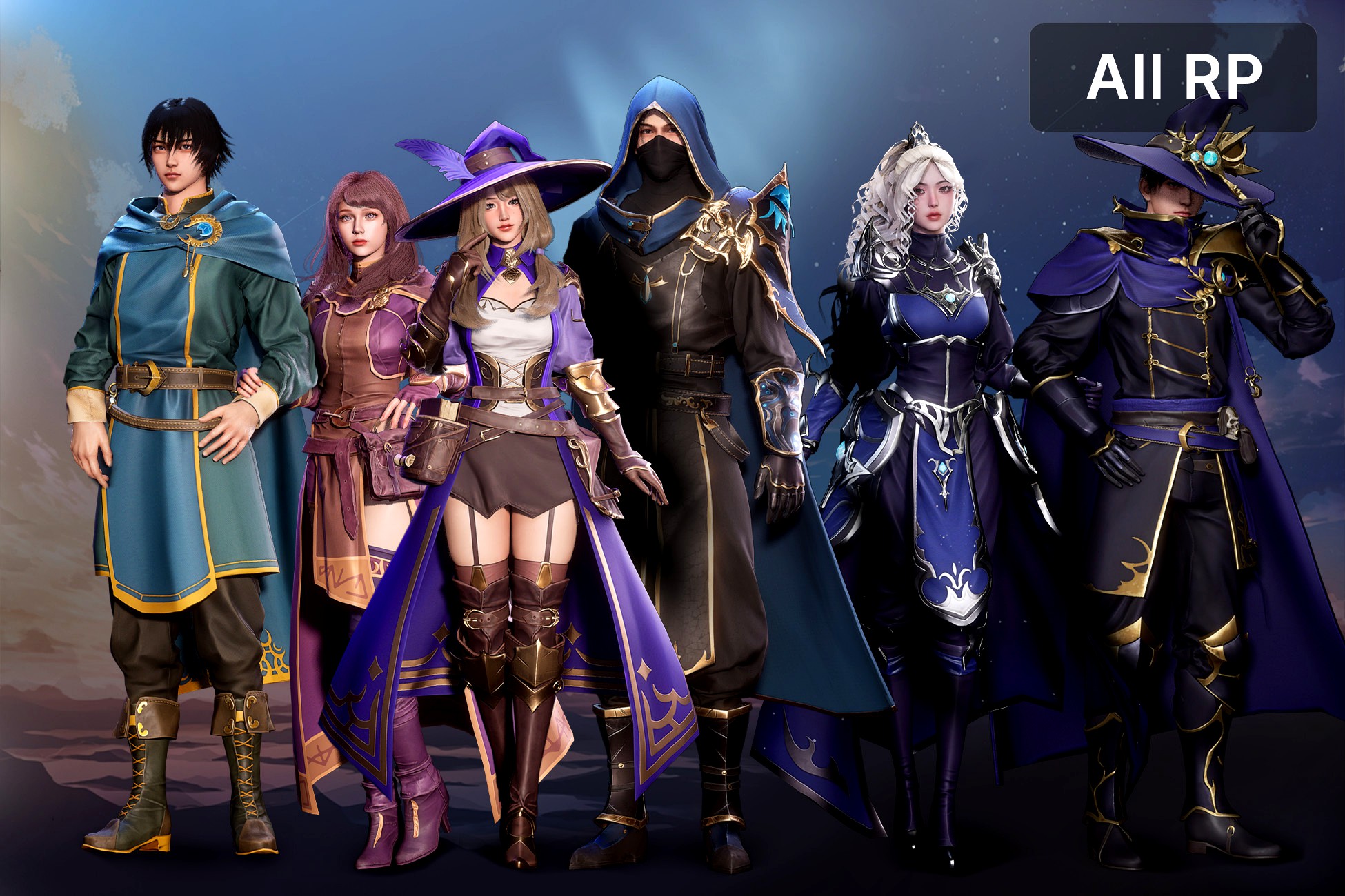 MMORPG Mages - Bundle