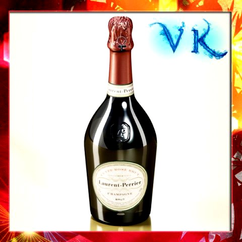 Laurent Perrier  Champagne Bottle 3D Model