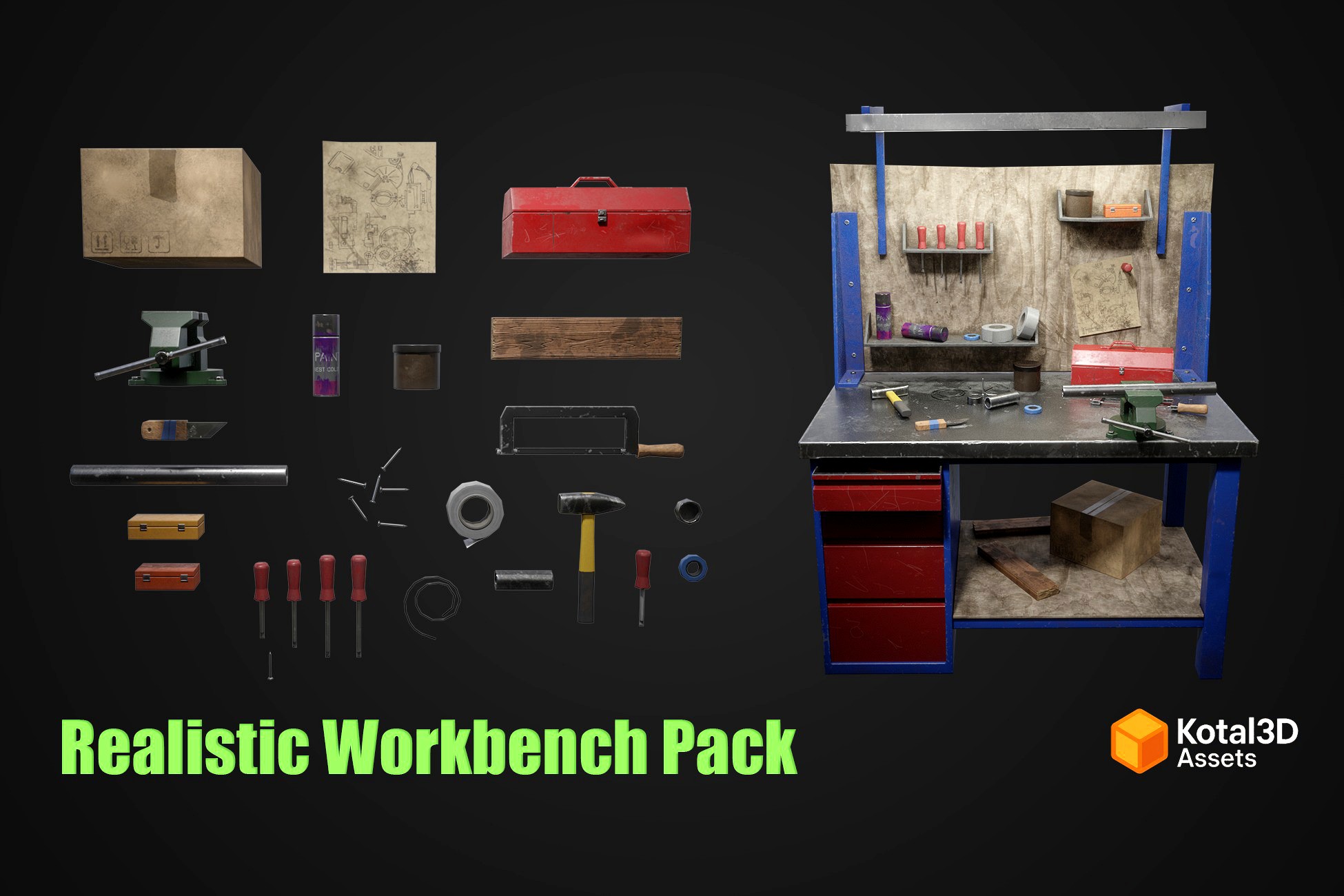Realistic Workbench Pack