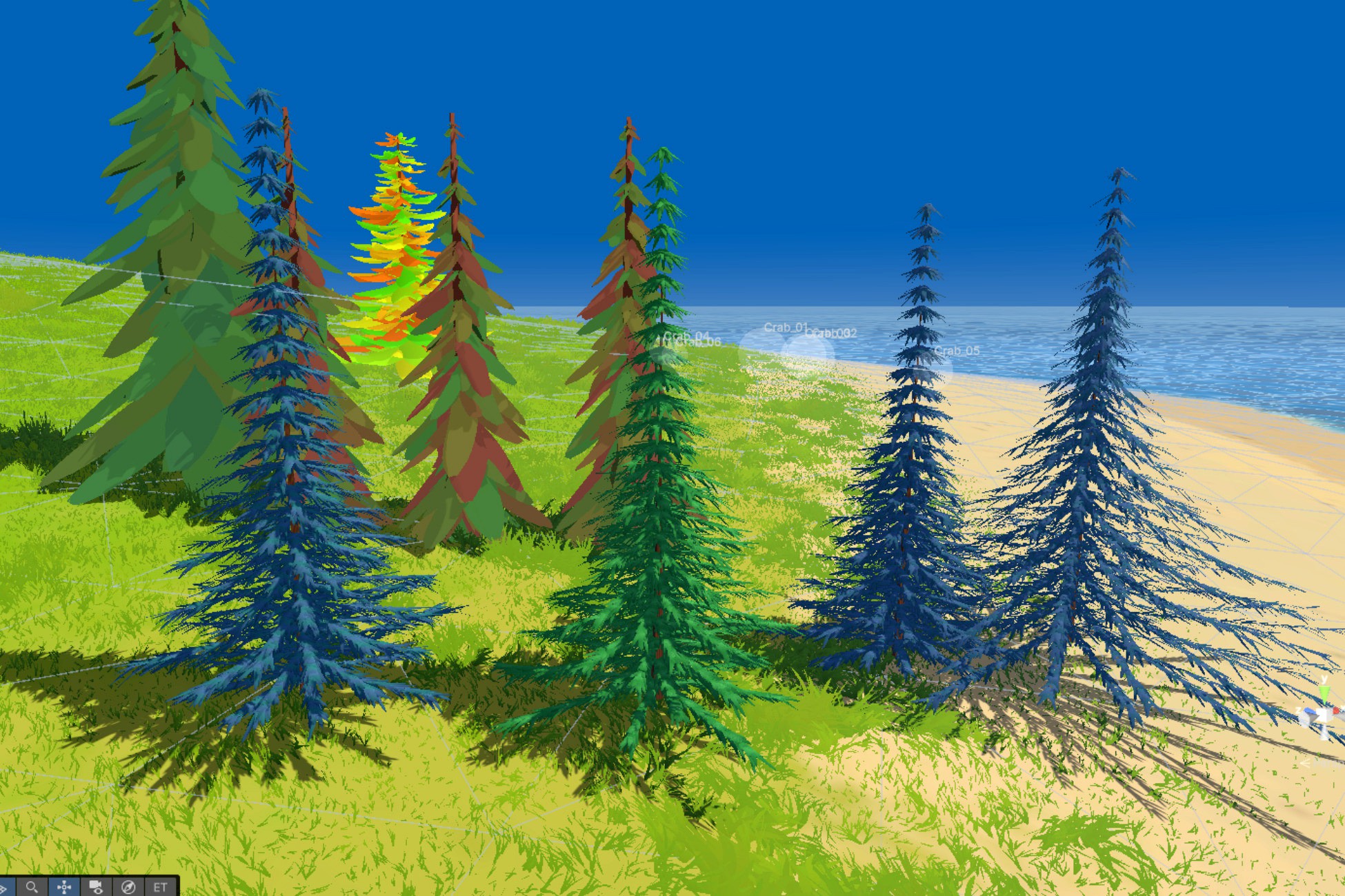 Stylized Pine Tree Generator