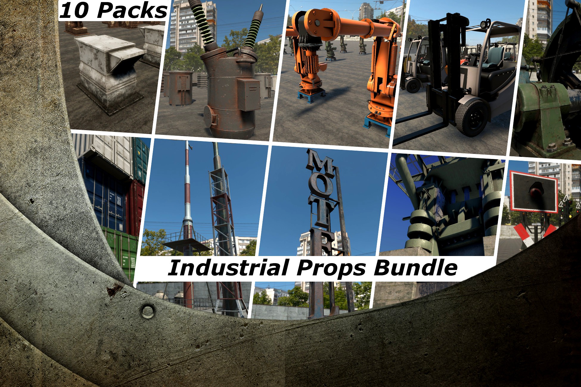 Industrial Props Bundle