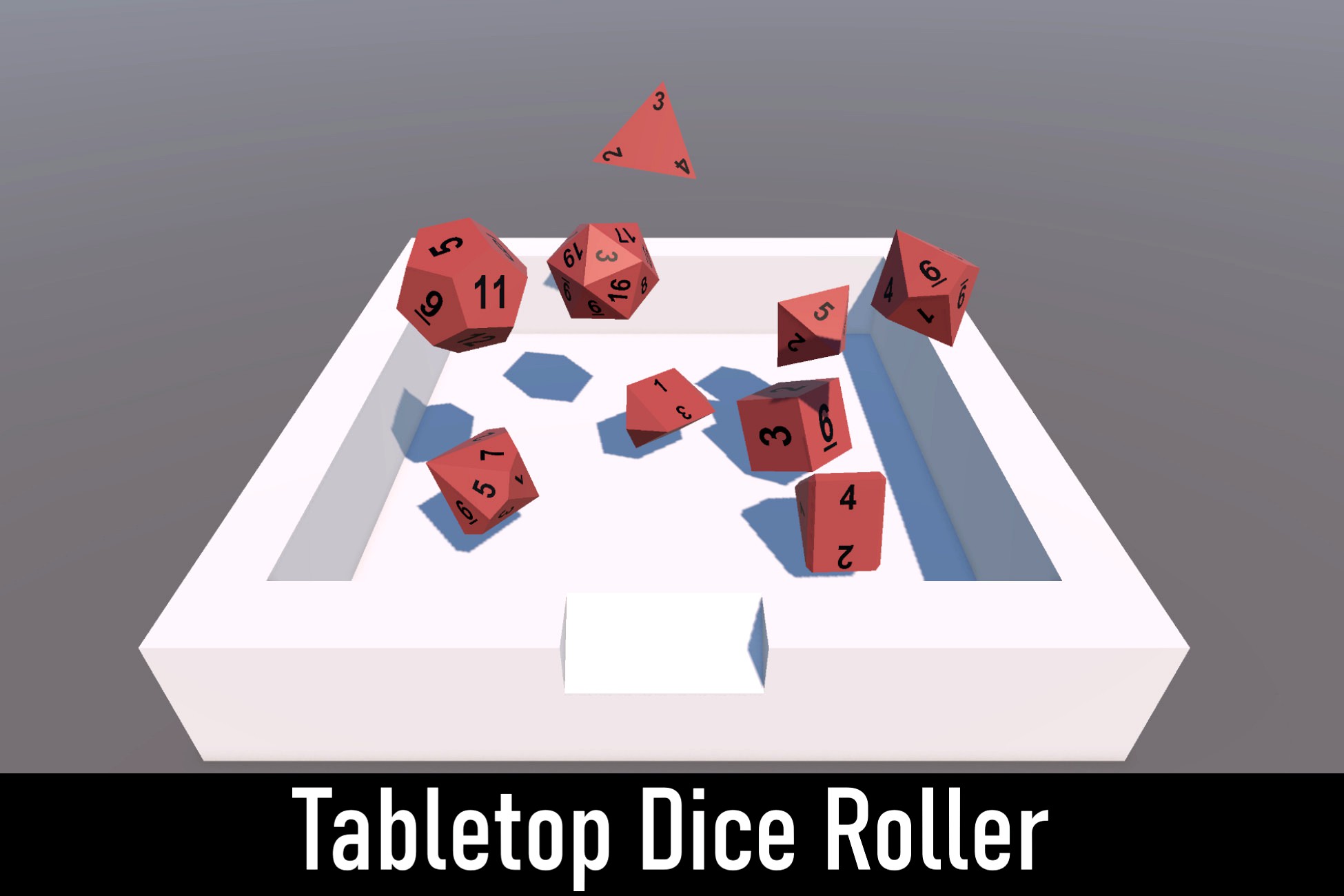Tabletop Dice Roller