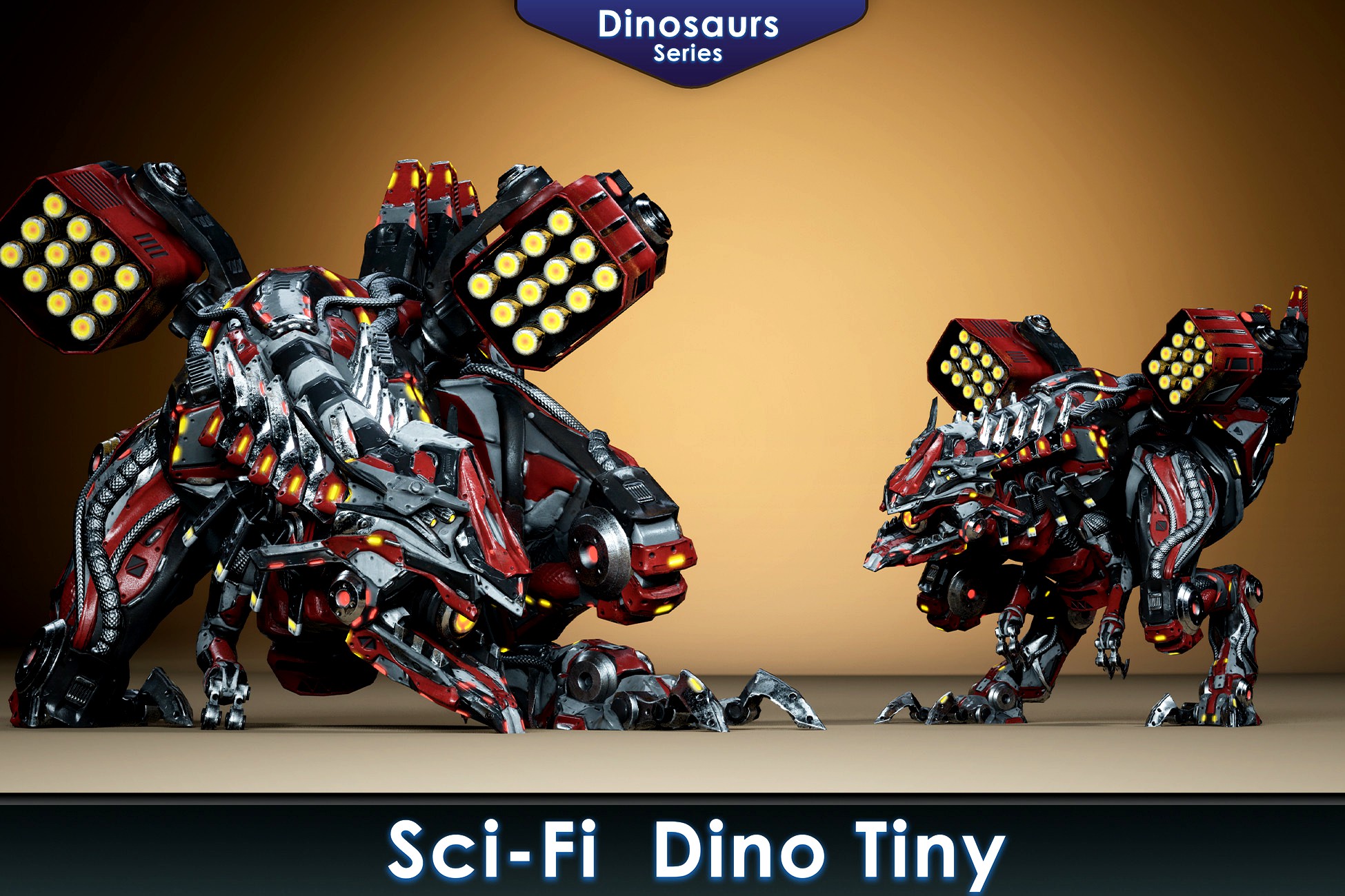 Sci-Fi Dino Tiny